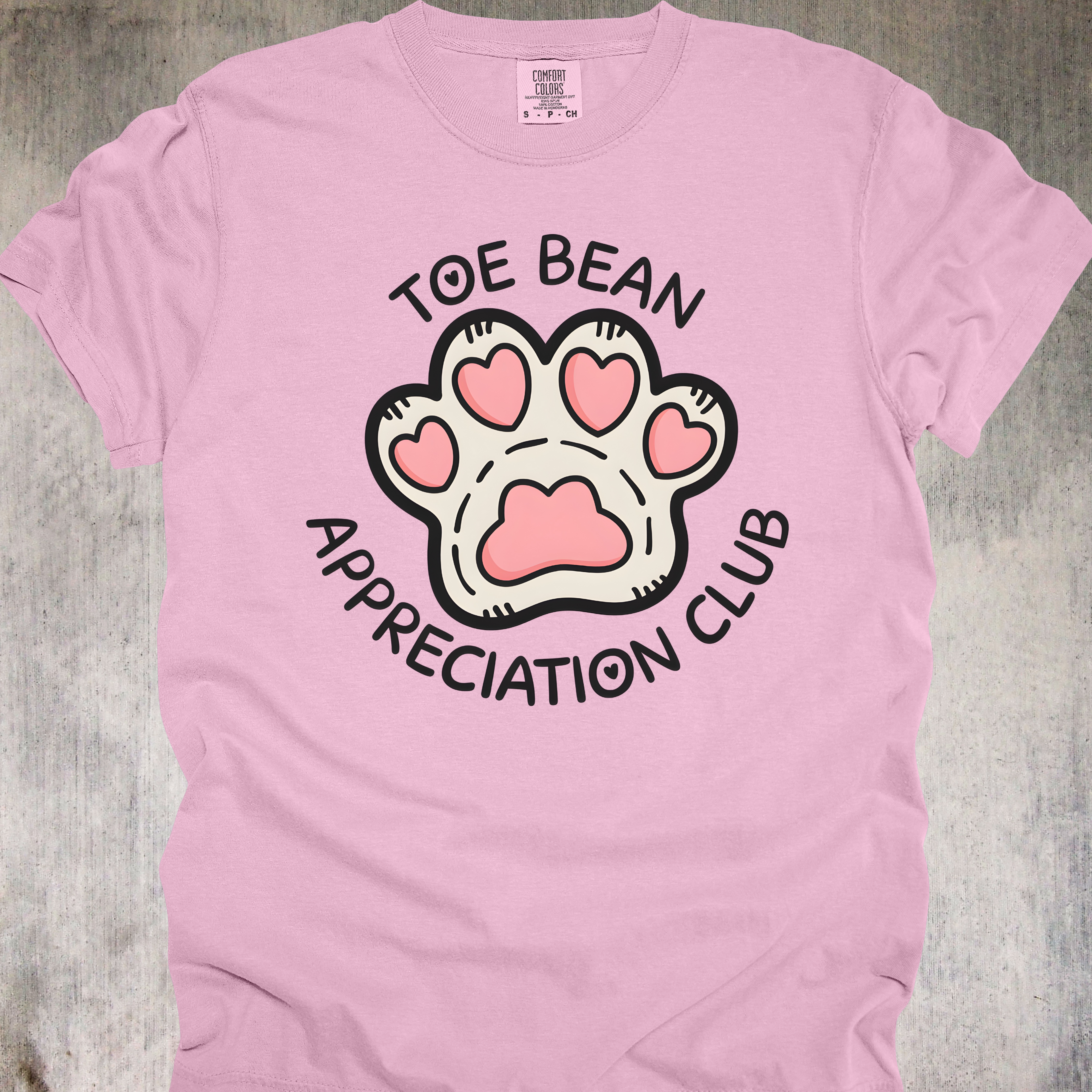 'TOE BEAN APPRECIATION CLUB' - Unisex T-Shirt - Wear Your Support For All The Squishy Little Toes Ever