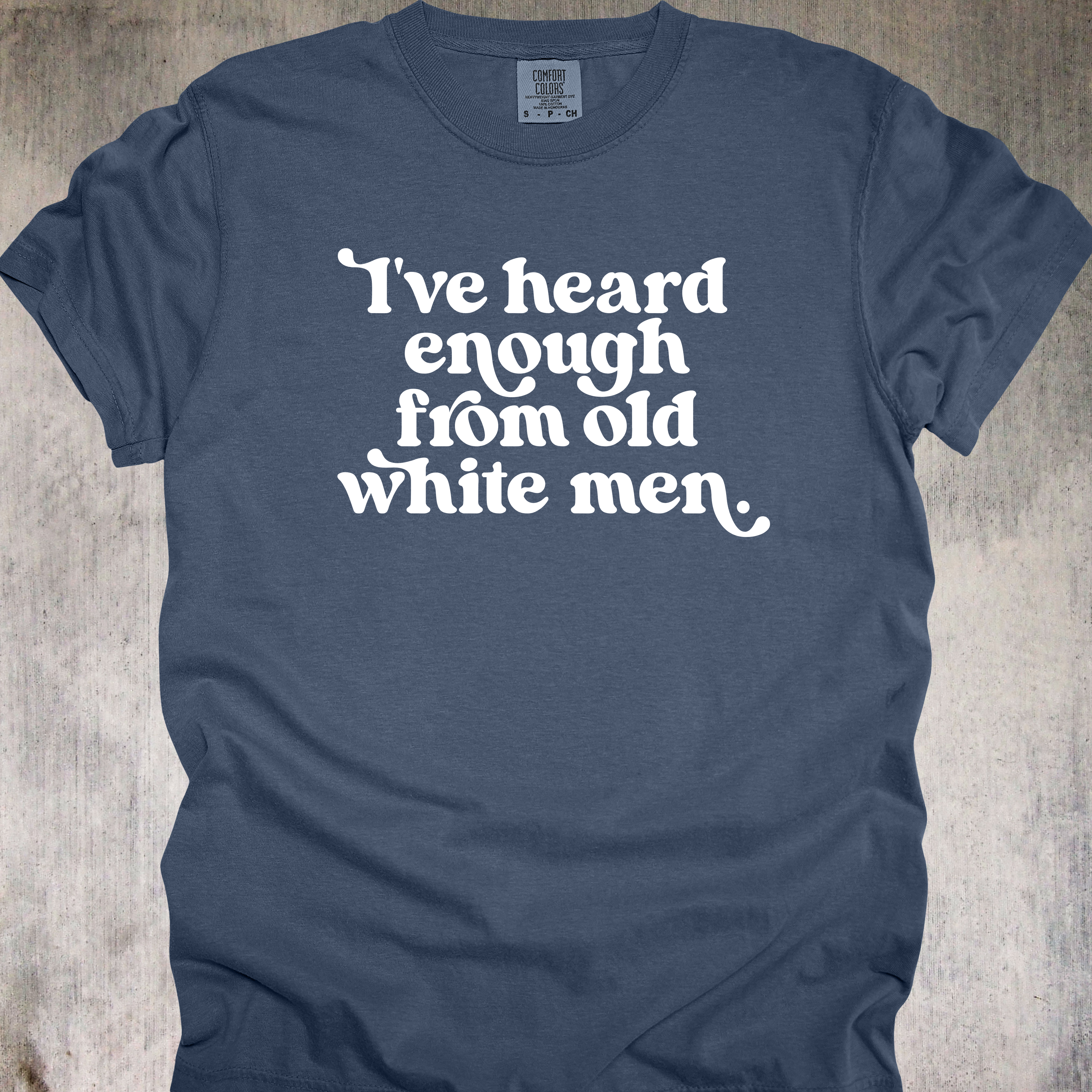 'I've Heard Enough From Old White Men'