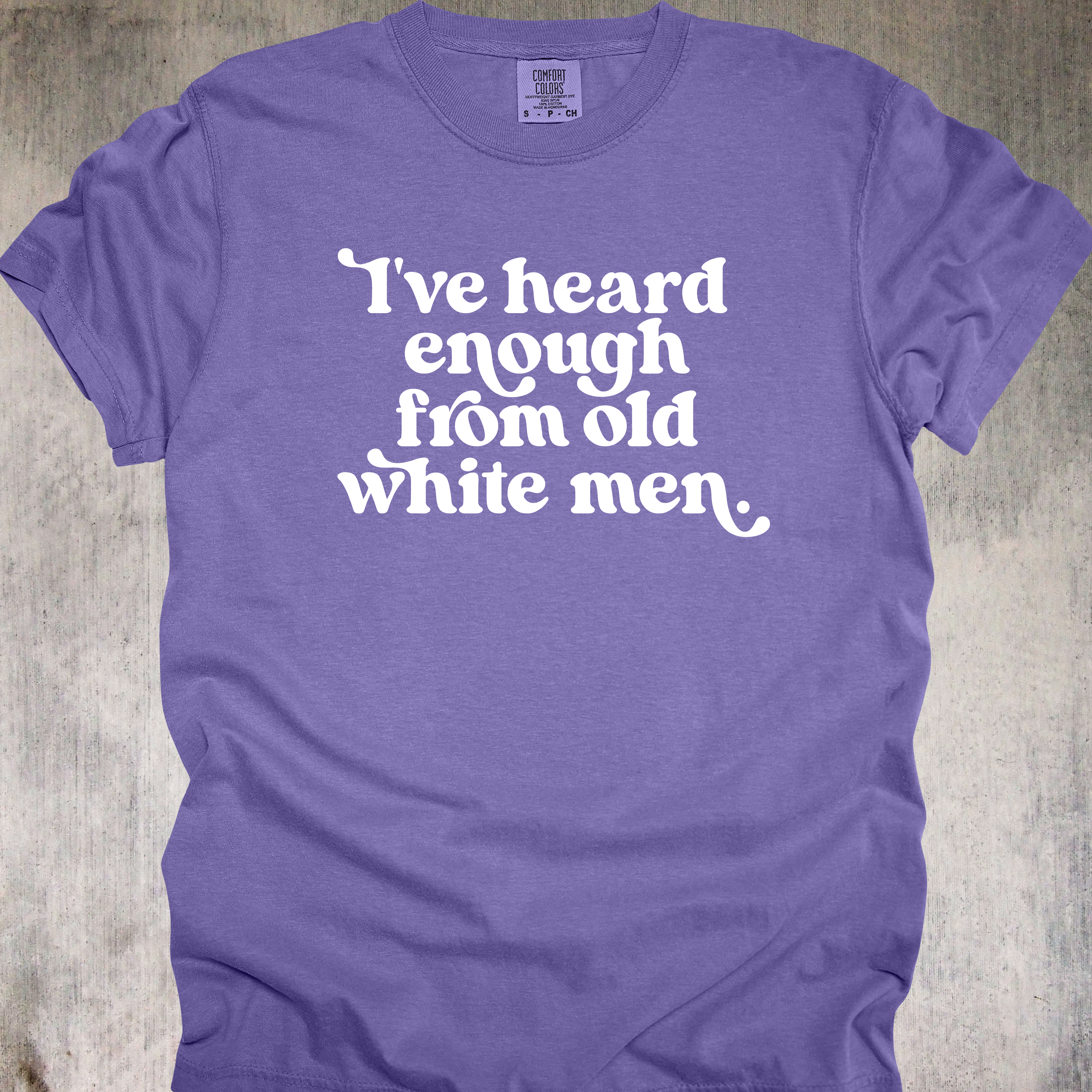 'I've Heard Enough From Old White Men'