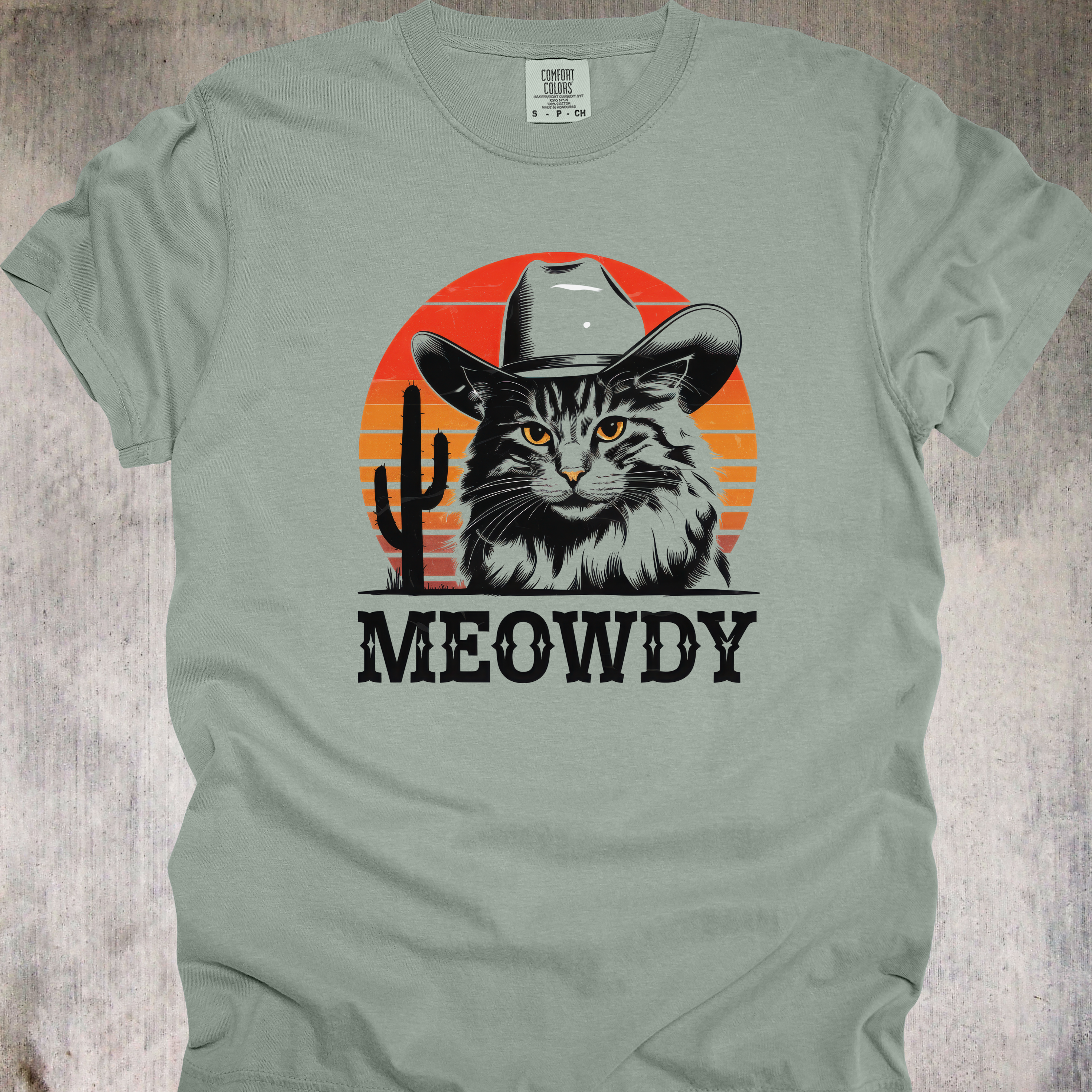 'Meowdy' - Unisex T-Shirt - Cat Lovers and Cowboys This One Is For You