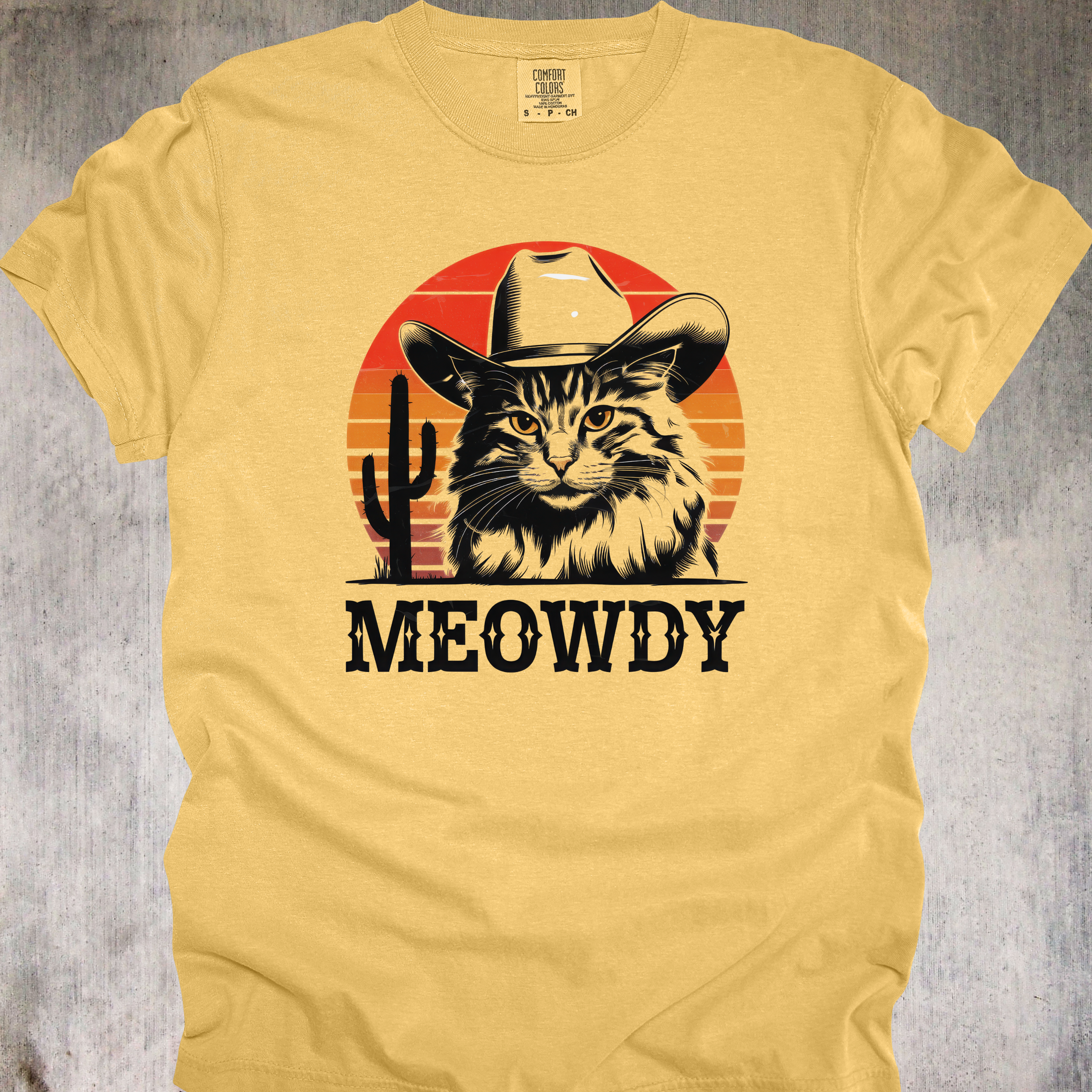 'Meowdy' - Unisex T-Shirt - Cat Lovers and Cowboys This One Is For You