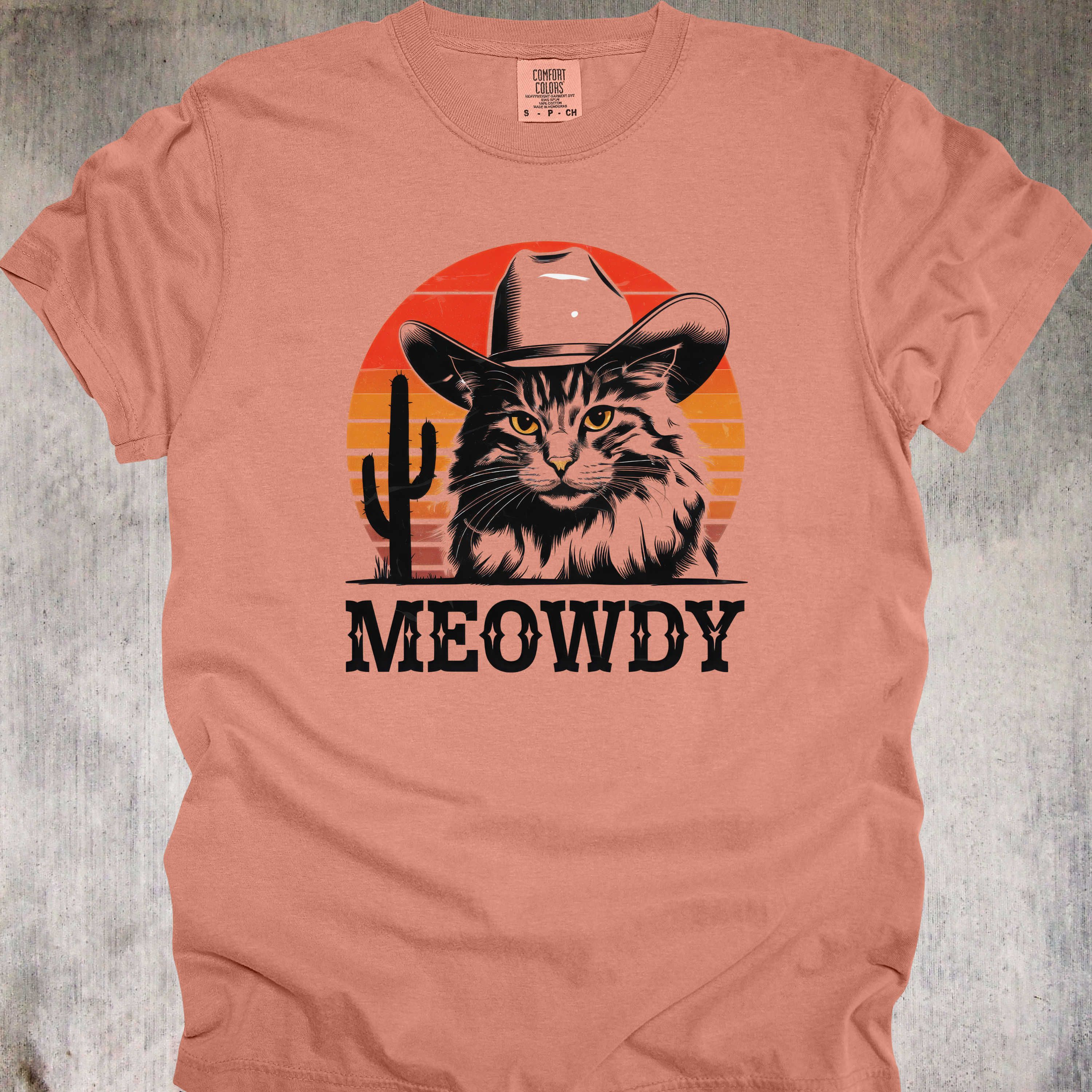 'Meowdy' - Unisex T-Shirt - Cat Lovers and Cowboys This One Is For You