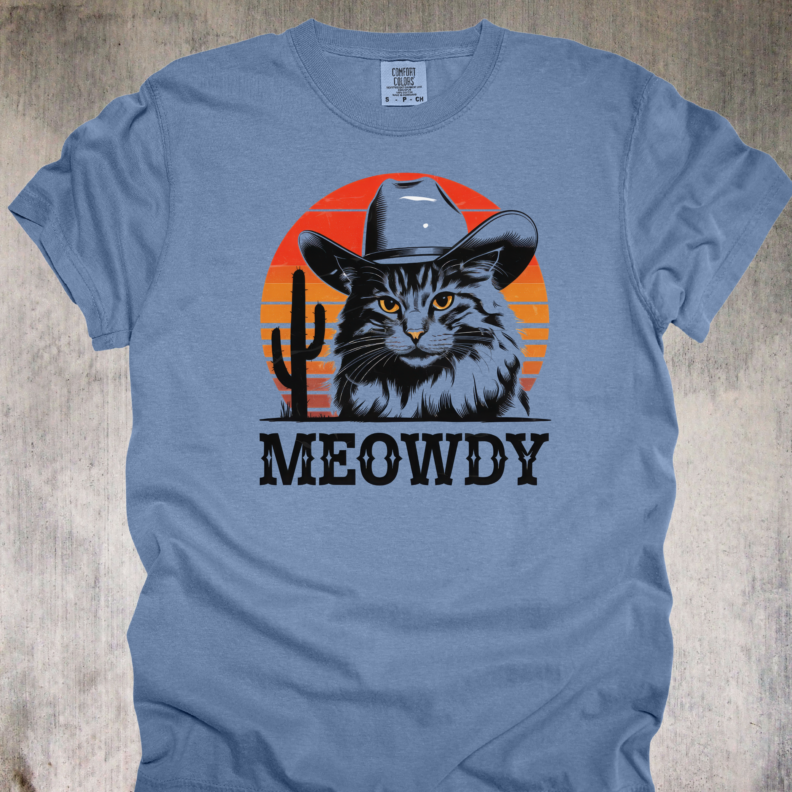 'Meowdy' - Unisex T-Shirt - Cat Lovers and Cowboys This One Is For You