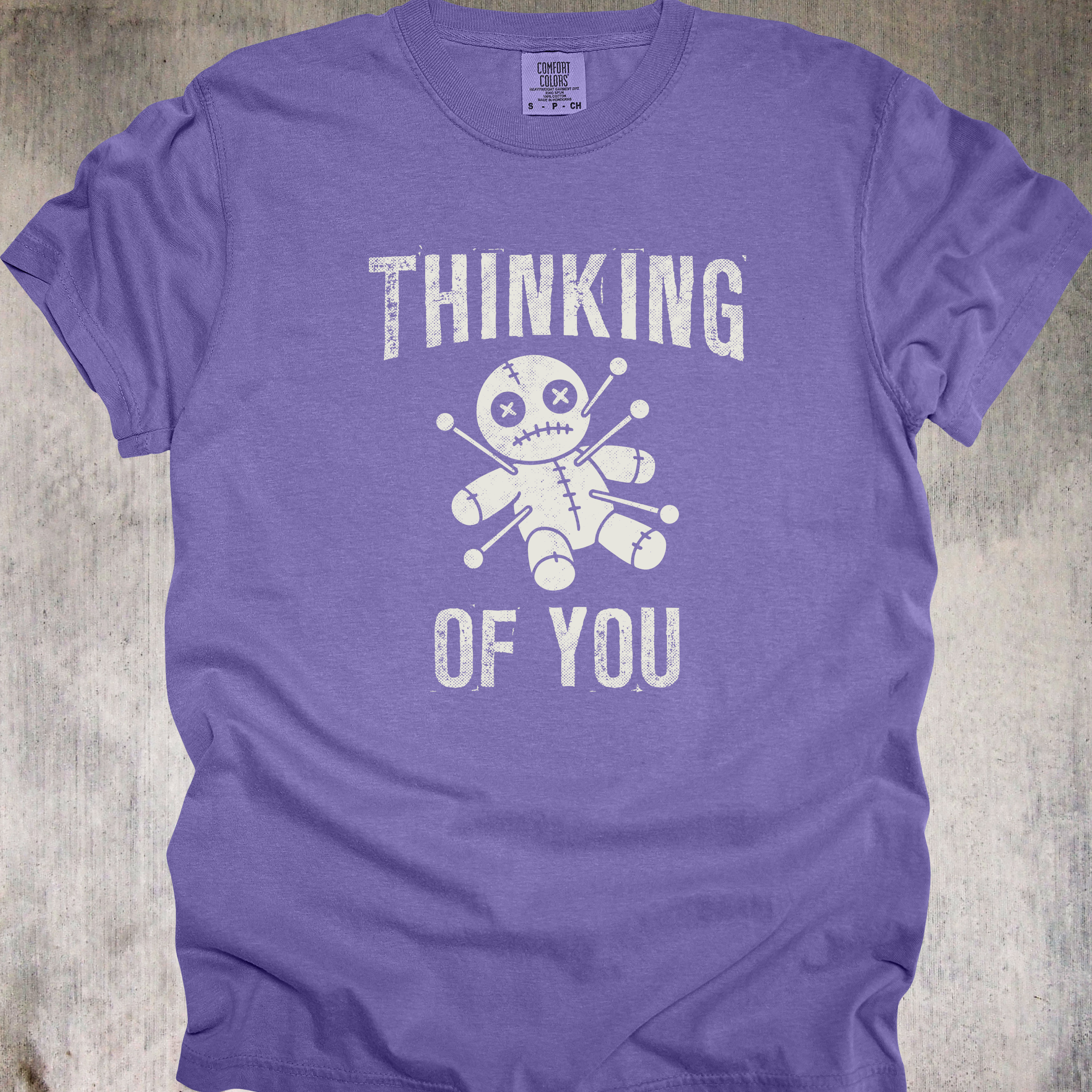 'THINKING OF YOU' - Unisex T-Shirt - Cute Tee With A Splash Of Voodoo Flair