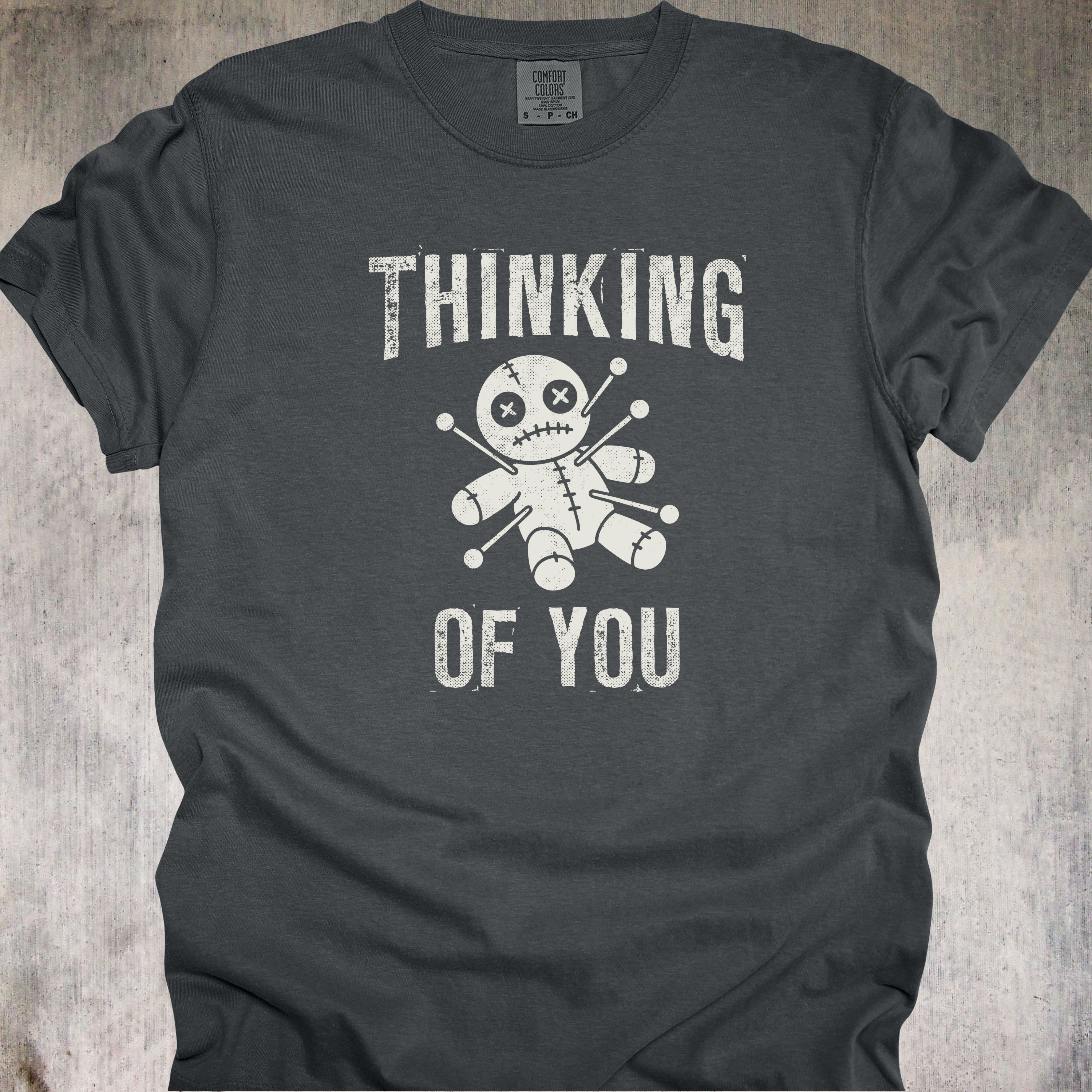 'THINKING OF YOU' - Unisex T-Shirt - Cute Tee With A Splash Of Voodoo Flair
