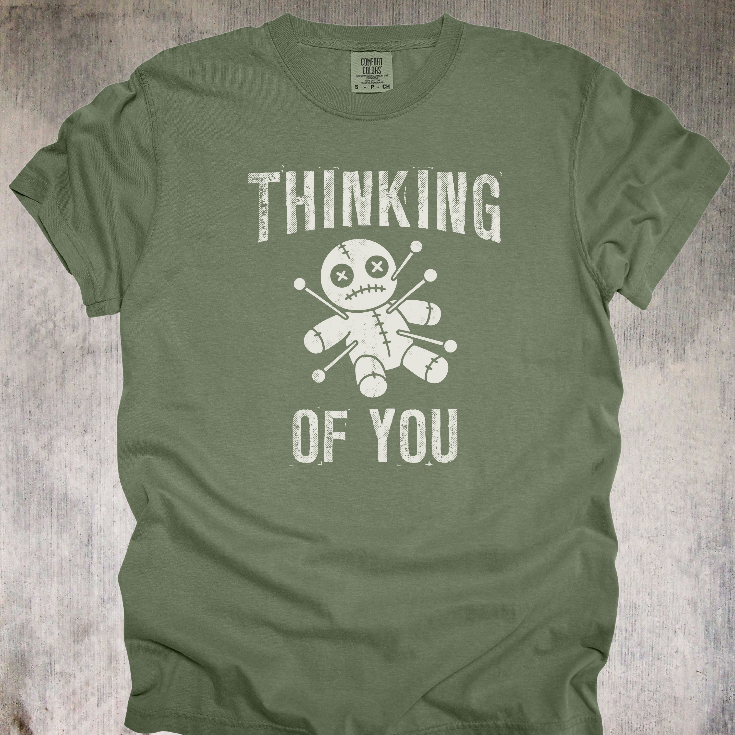 'THINKING OF YOU' - Unisex T-Shirt - Cute Tee With A Splash Of Voodoo Flair