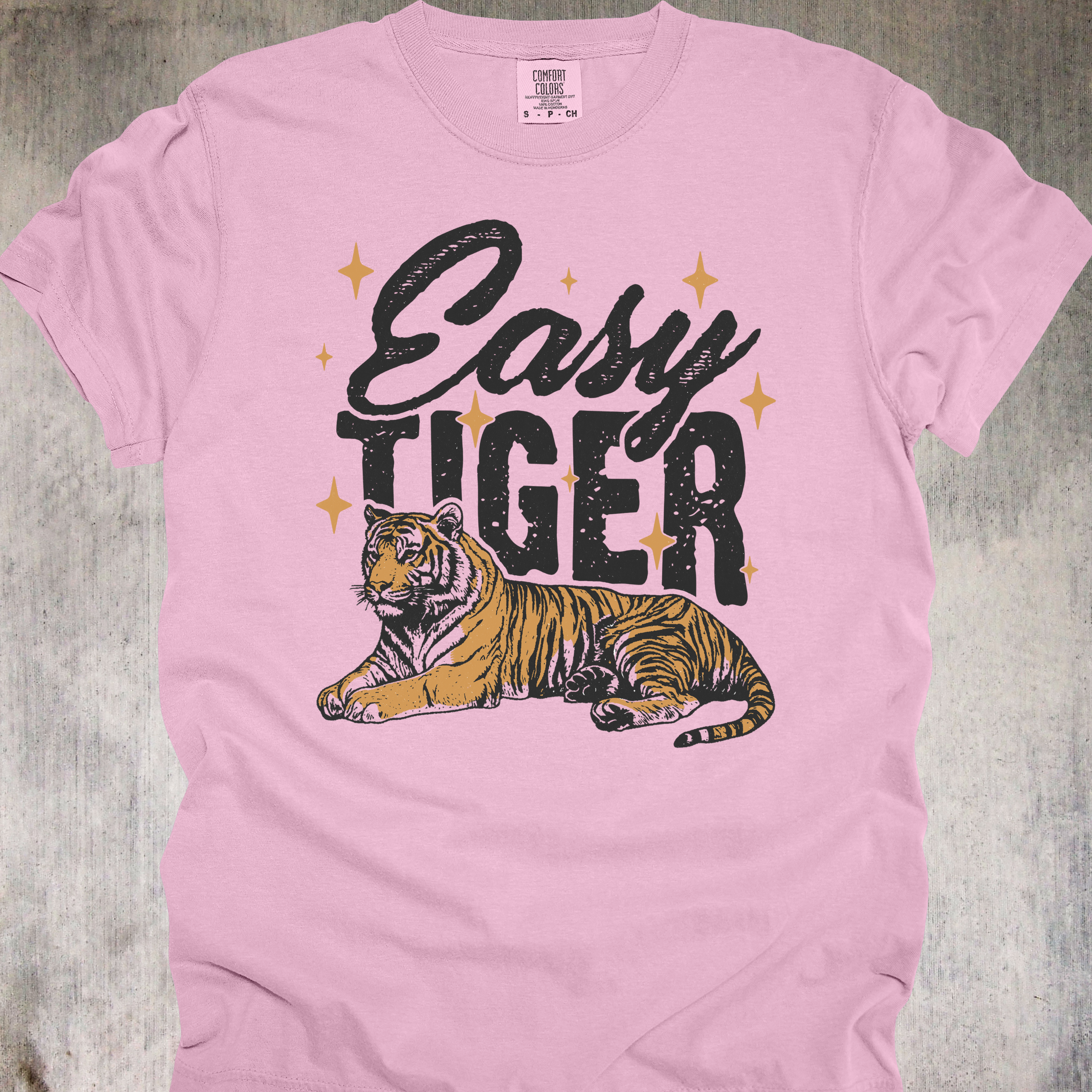 'Easy Tiger' - Unisex T-Shirt - When You're Cool, Calm, And A Little Bit Dangerous