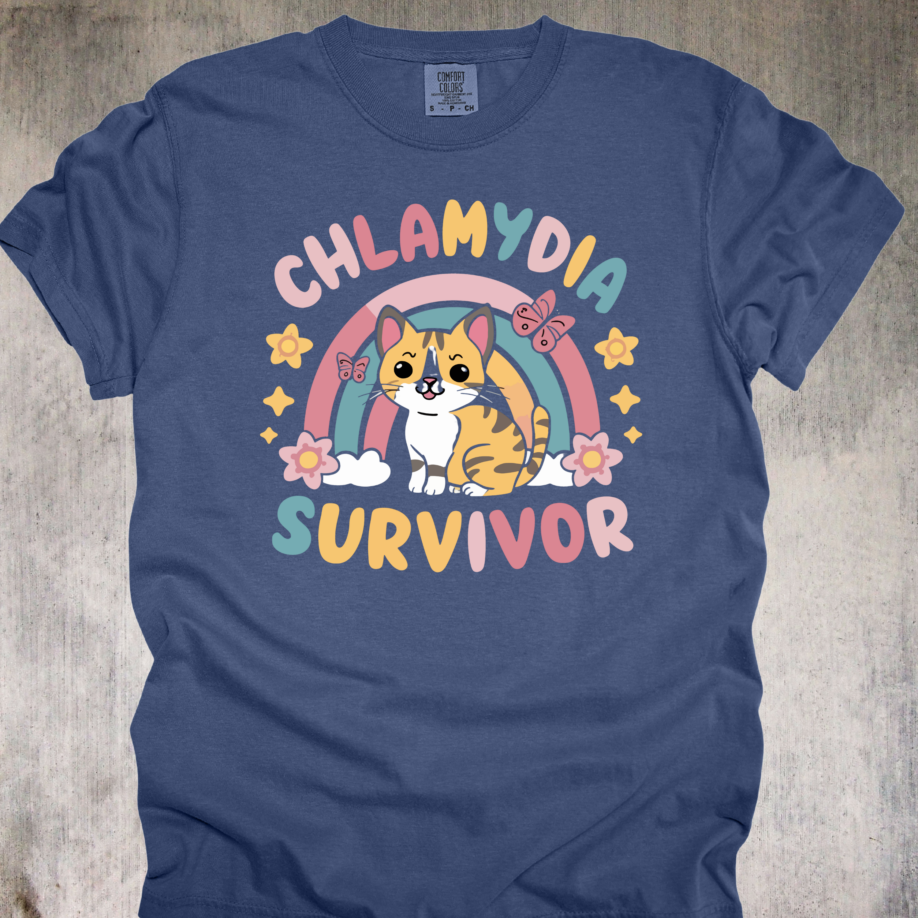'CHLAMYDIA SURVIVOR' - Unisex T-Shirt - Be Proud! You Are A Survivor!