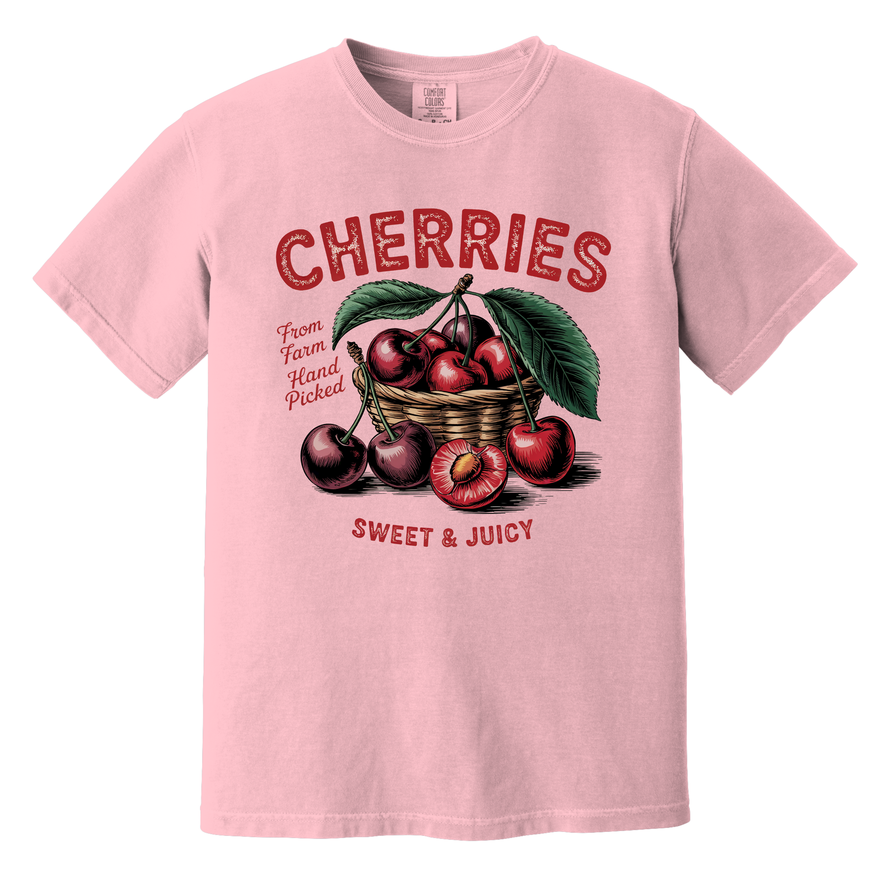'CHERRIES-SWEET AND JUICY' - Unisex T-Shirt - For The Best Of Summer Days