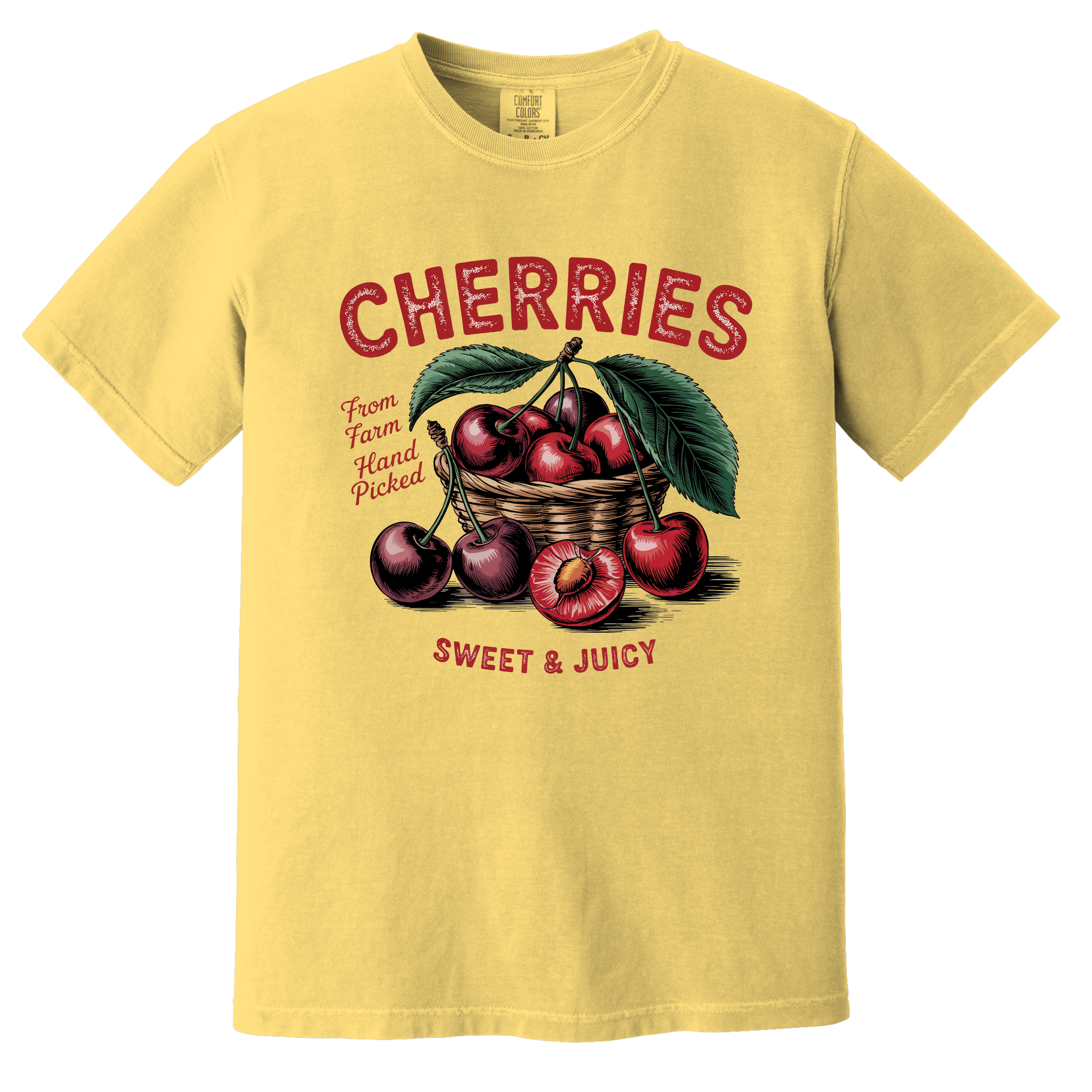 'CHERRIES-SWEET AND JUICY' - Unisex T-Shirt - For The Best Of Summer Days