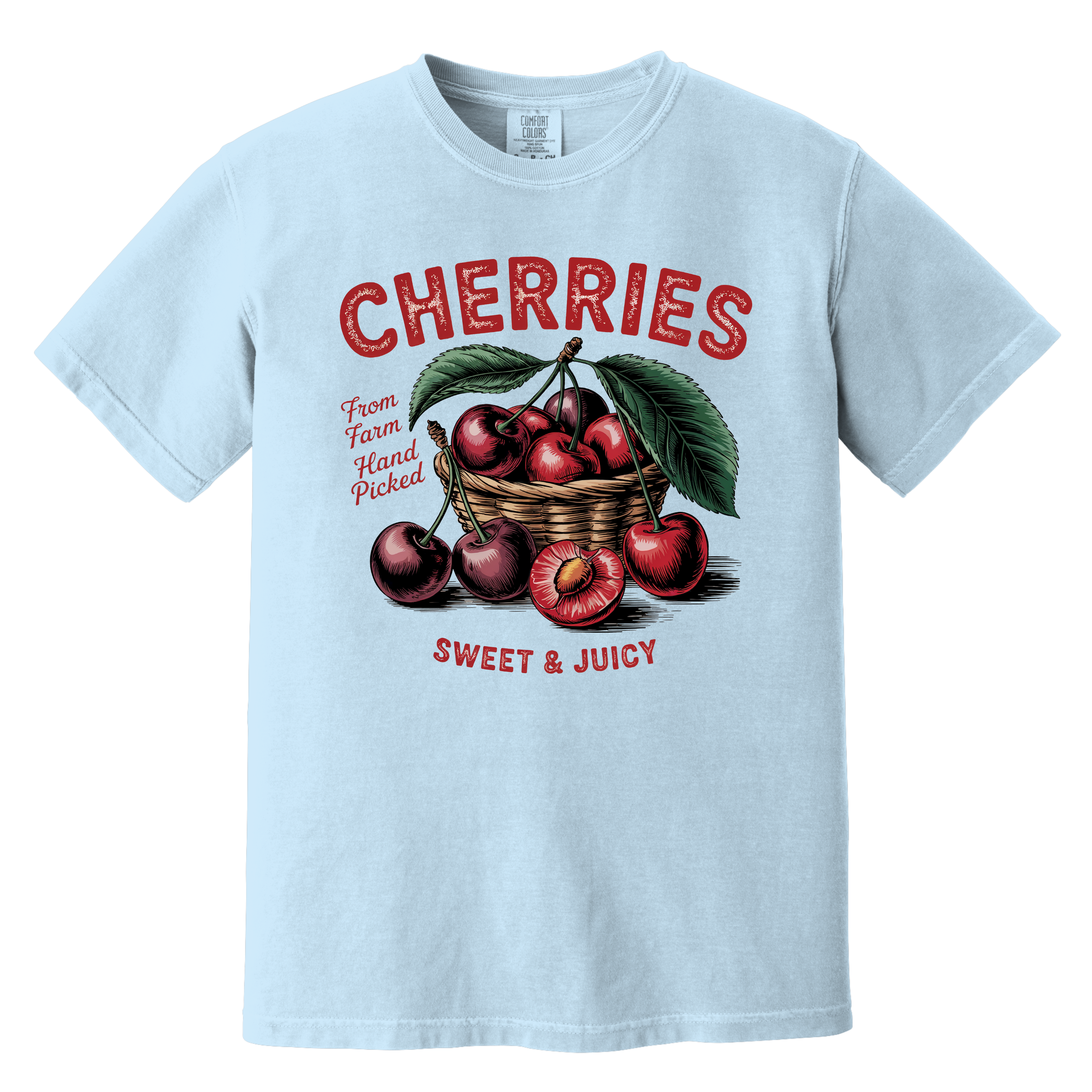 'CHERRIES-SWEET AND JUICY' - Unisex T-Shirt - For The Best Of Summer Days