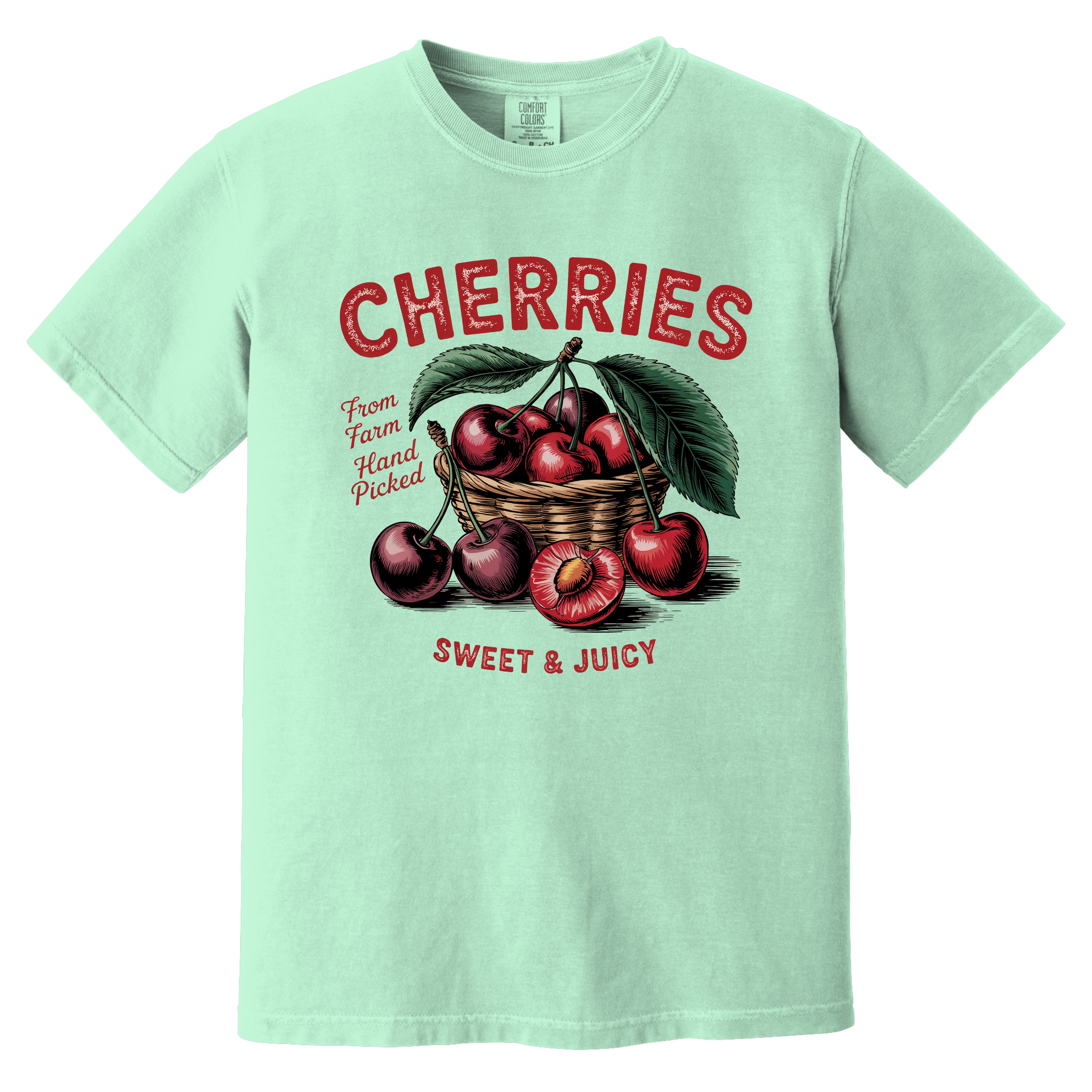 'CHERRIES-SWEET AND JUICY' - Unisex T-Shirt - For The Best Of Summer Days