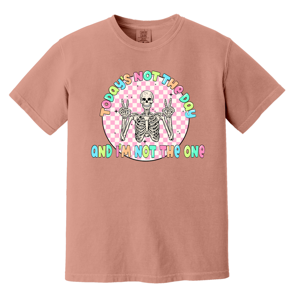 'TODAY IS NOT THE DAY AND I AM NOT THE ONE' - Unisex T-Shirt - Let The Shirt Do The Talking!