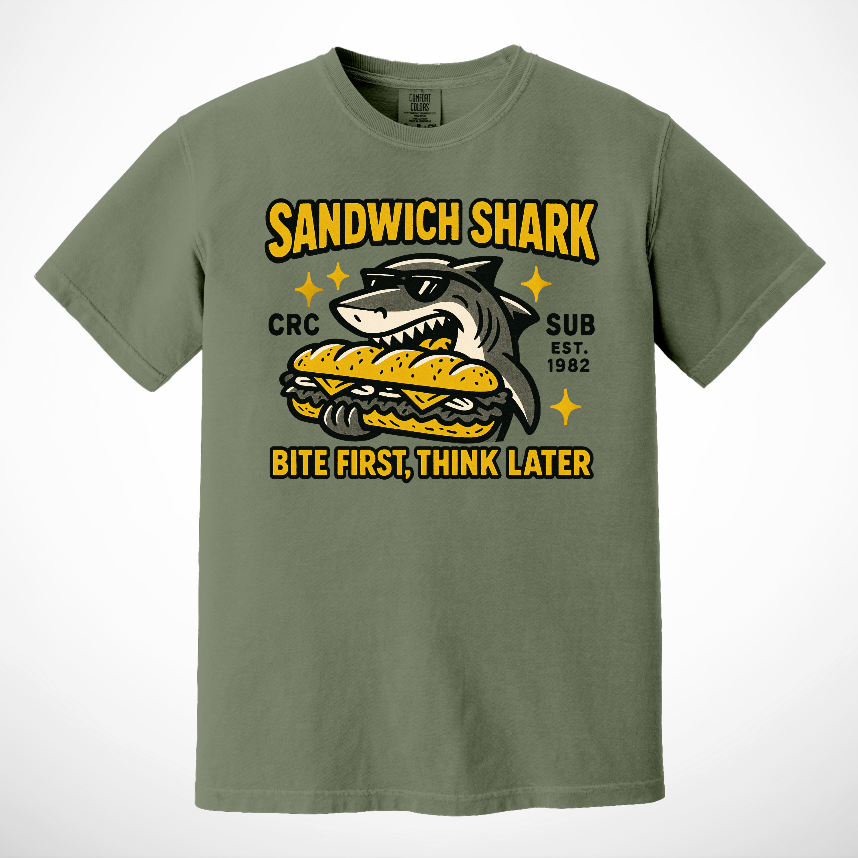'SANDWHICH SHARK' - Unisex T-Shirt - Meet Your New Spirit Animal