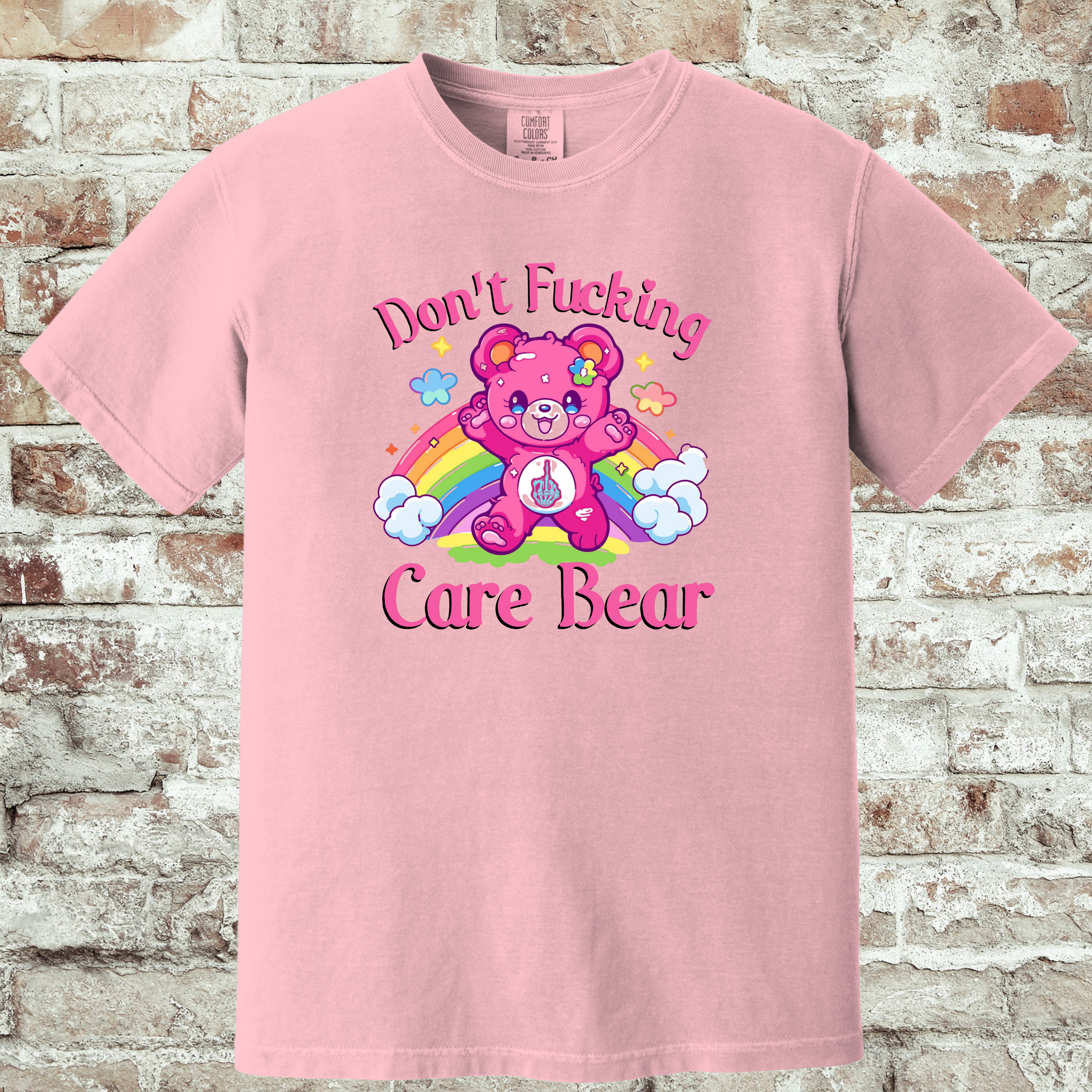 'DON'T FUCKING CAREBEAR'  - Unisex T-Shirt - Meet Your New Spirit Animal