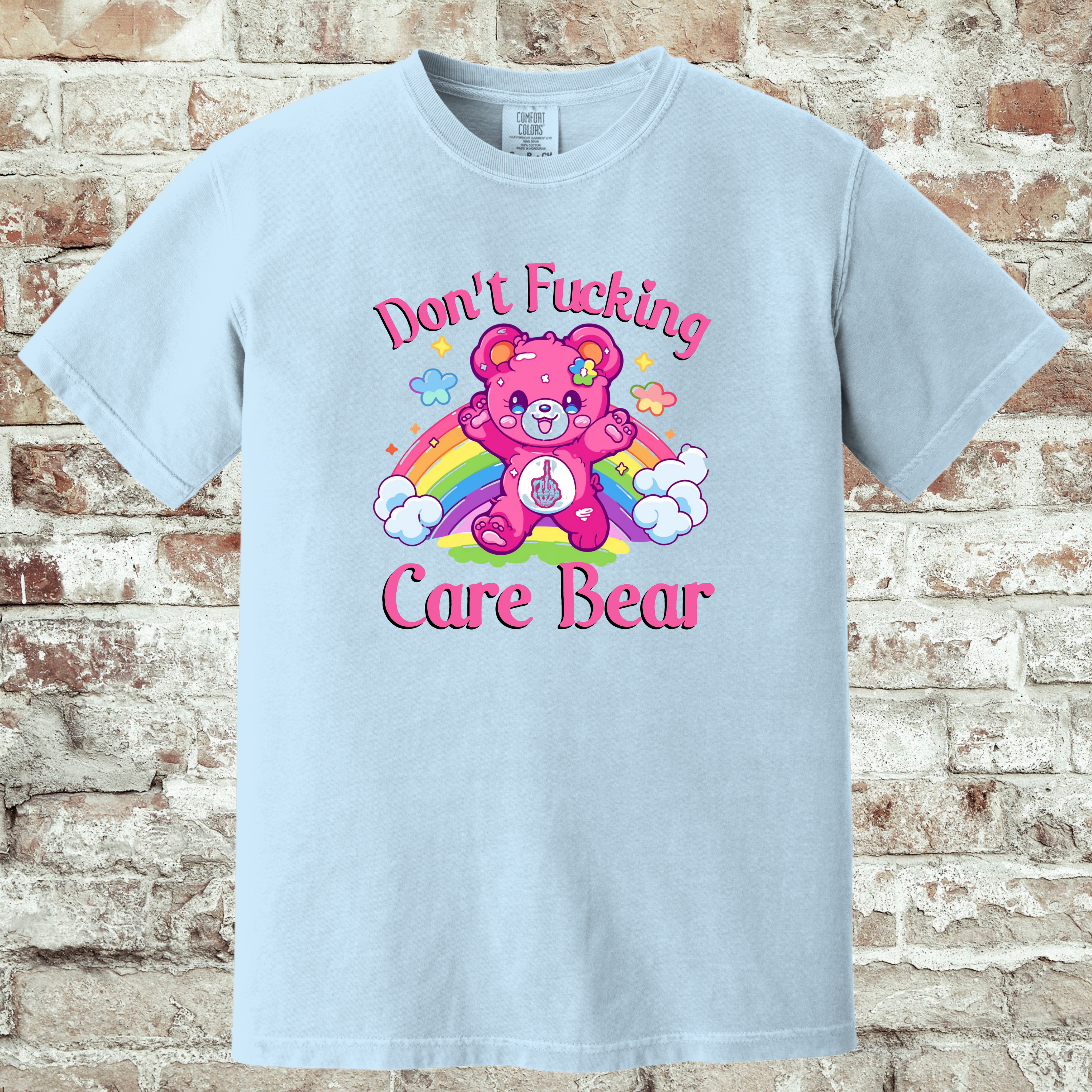 'DON'T FUCKING CAREBEAR'  - Unisex T-Shirt - Meet Your New Spirit Animal