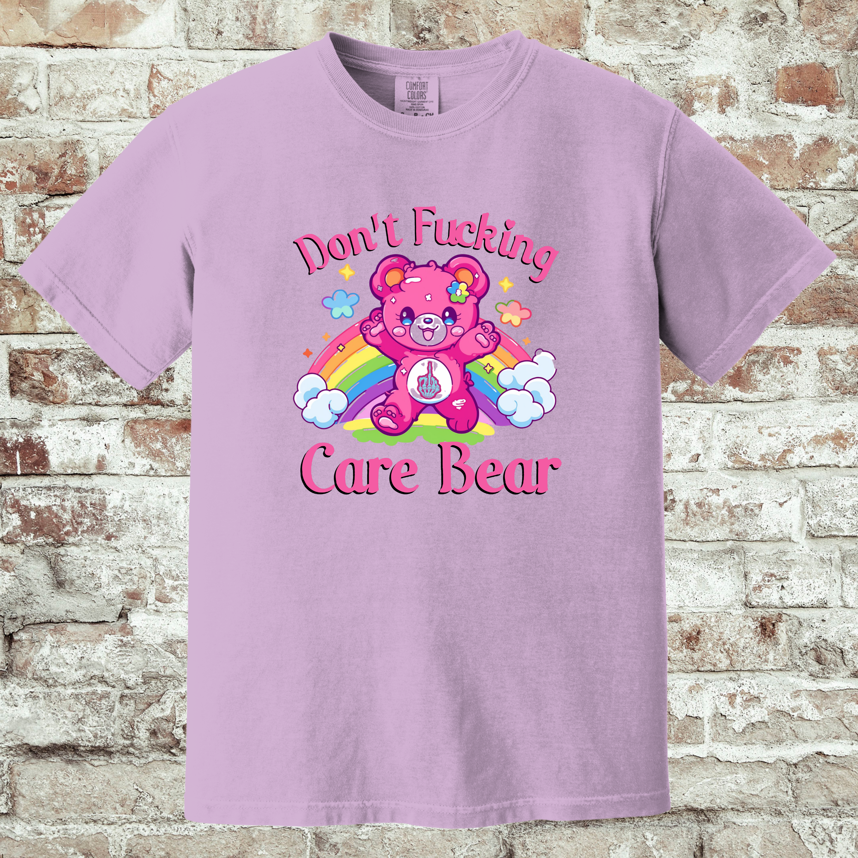 'DON'T FUCKING CAREBEAR'  - Unisex T-Shirt - Meet Your New Spirit Animal