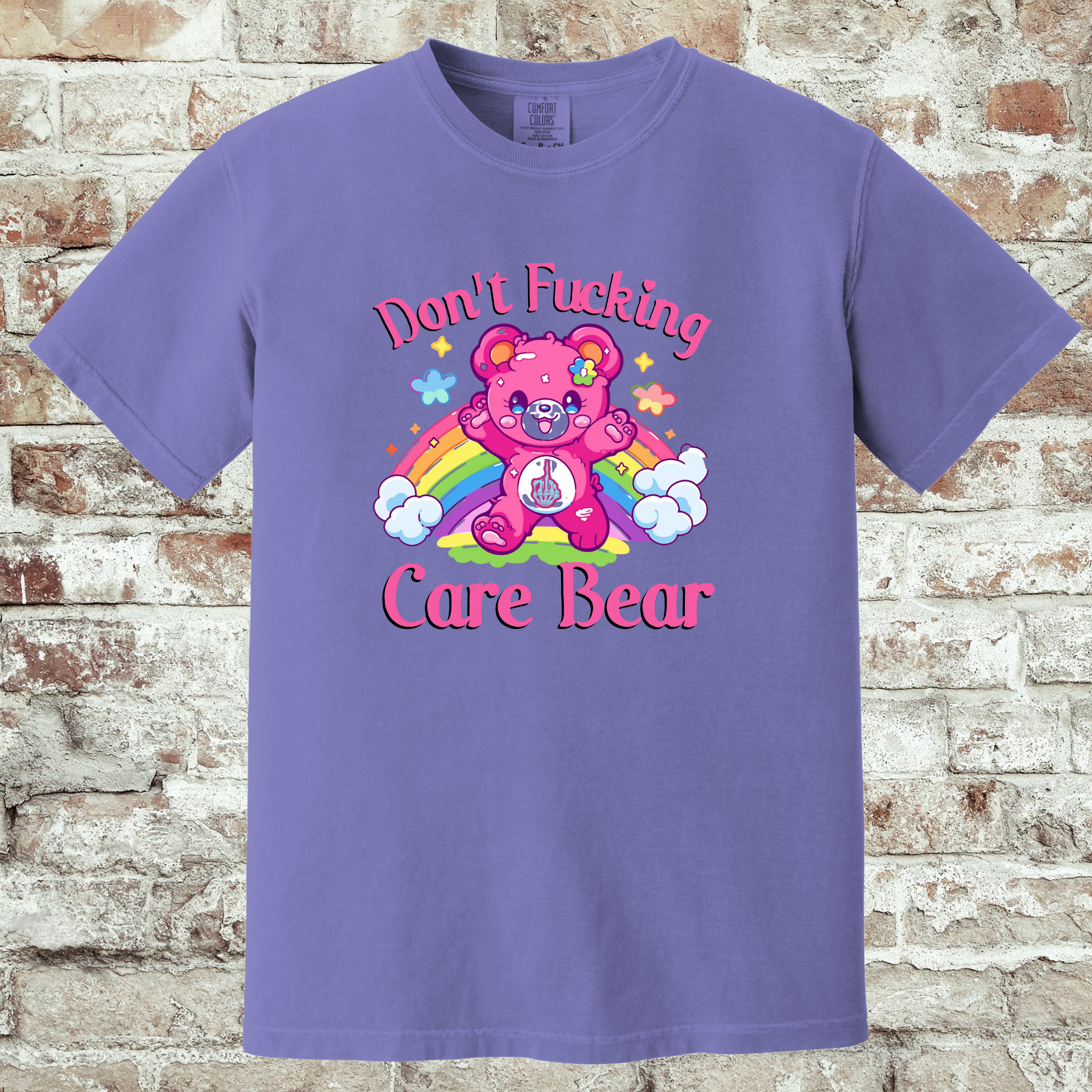'DON'T FUCKING CAREBEAR'  - Unisex T-Shirt - Meet Your New Spirit Animal