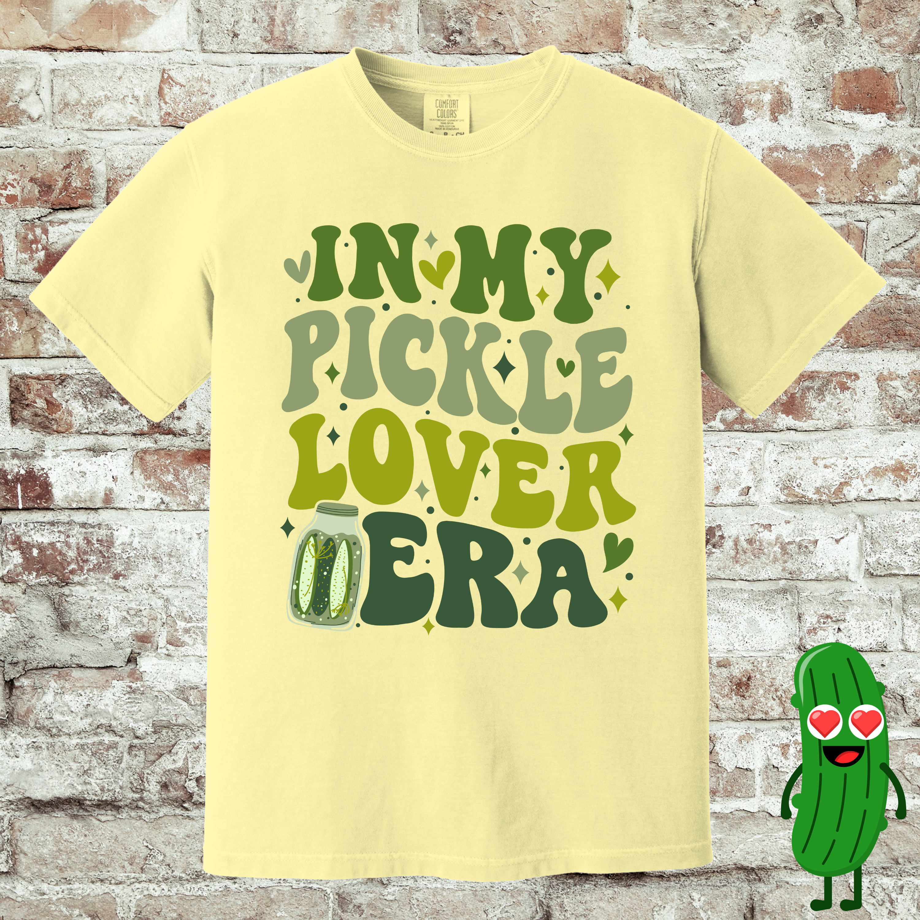 'IN MY PICKLE LOVER ERA' - Unisex T-Shirt - Wear Your Pickle Love!