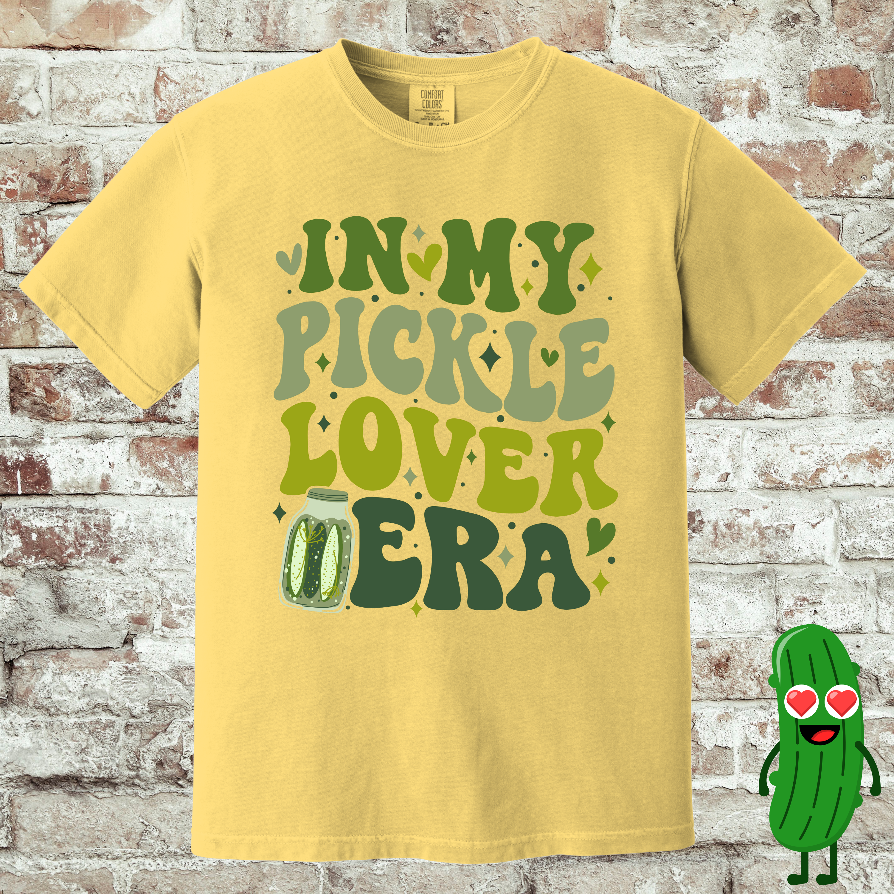 'IN MY PICKLE LOVER ERA' - Unisex T-Shirt - Wear Your Pickle Love!