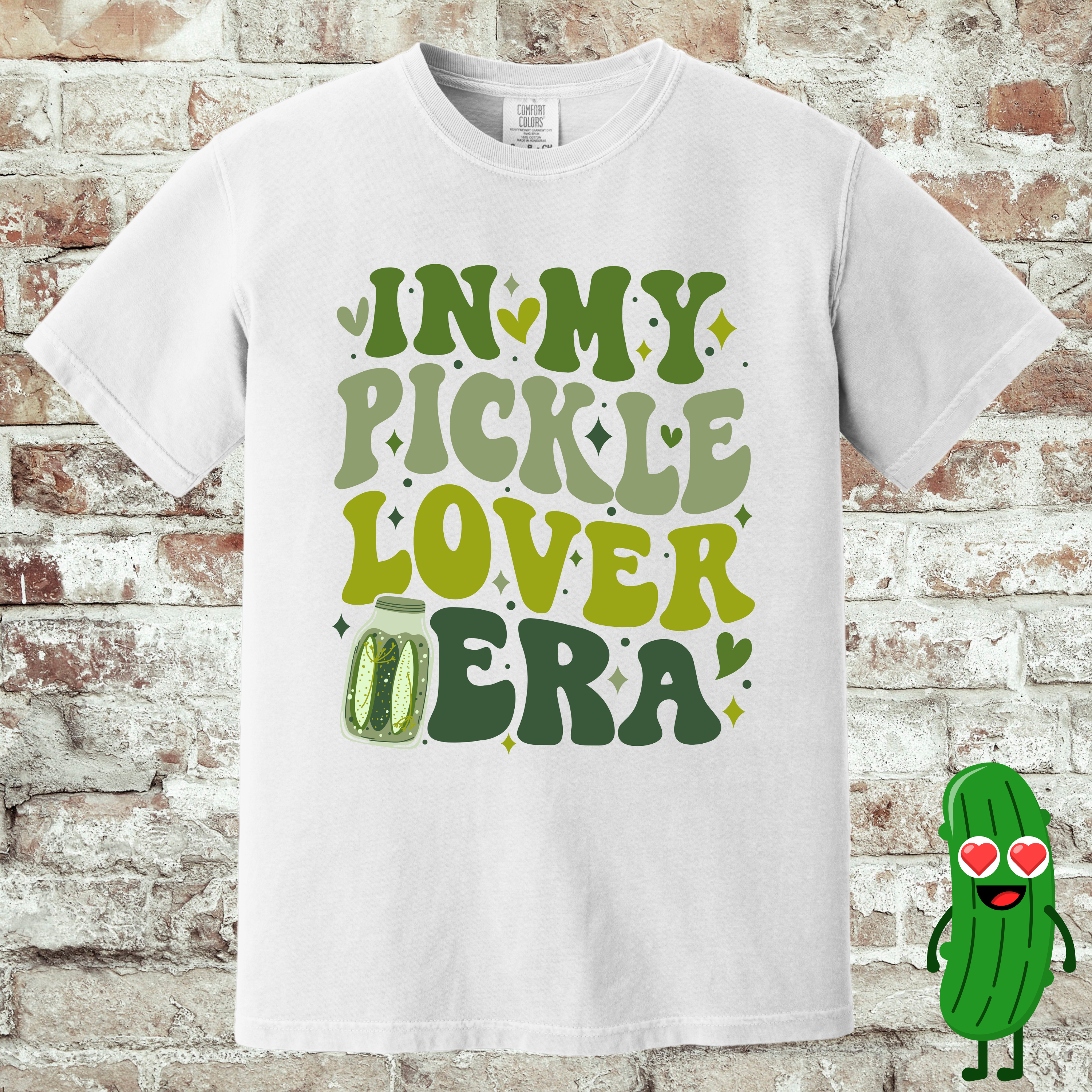 'IN MY PICKLE LOVER ERA' - Unisex T-Shirt - Wear Your Pickle Love!