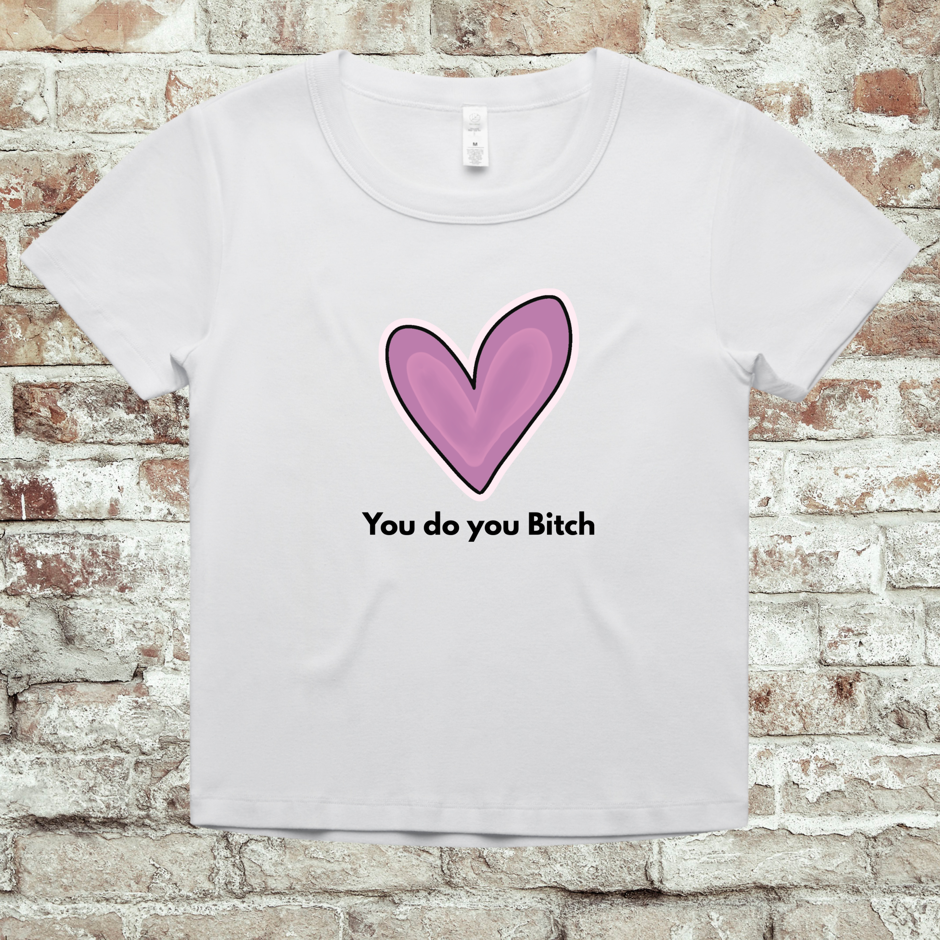 'YOU DO YOU BITCH' - Women's Organic Rib Baby Tee