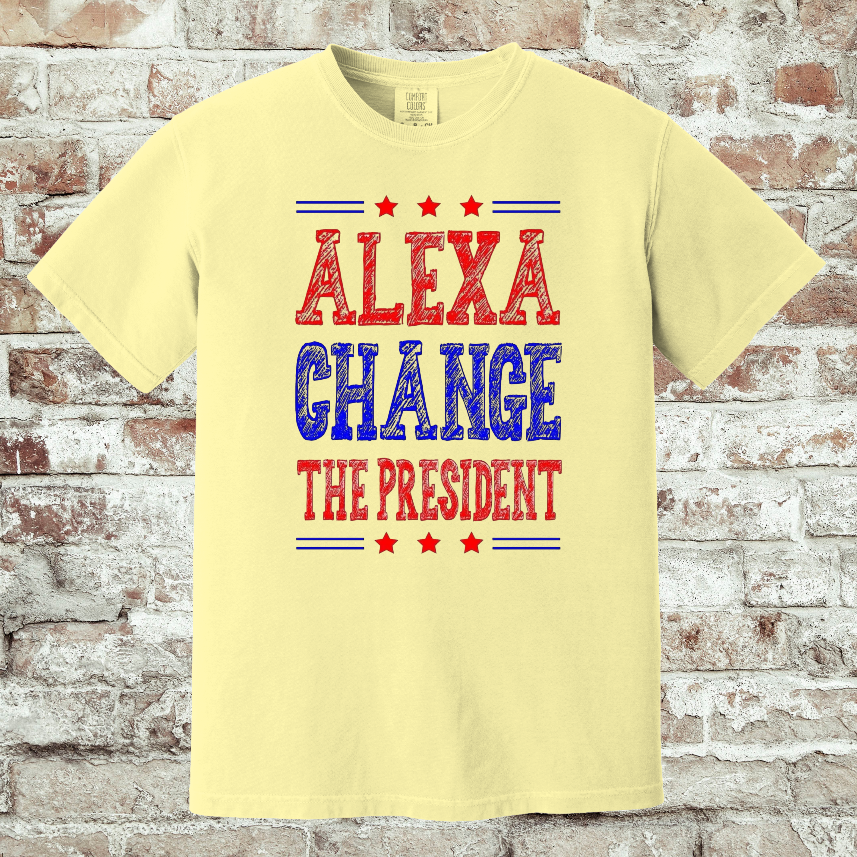 'ALEXA CHANGE THE PRESIDENT' - Unisex T-Shirt