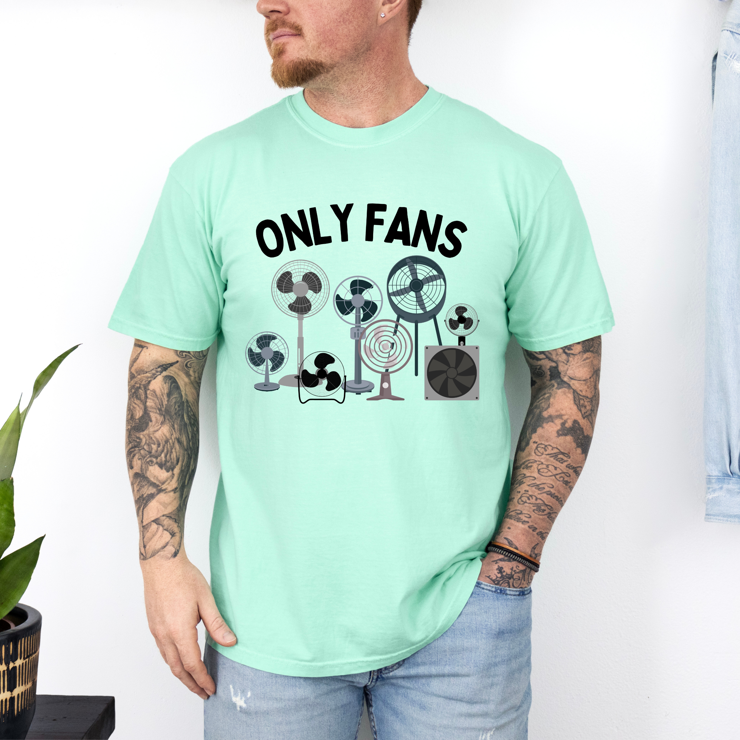 'ONLY FANS' - Unisex T-Shirt - Coolest Club Around!