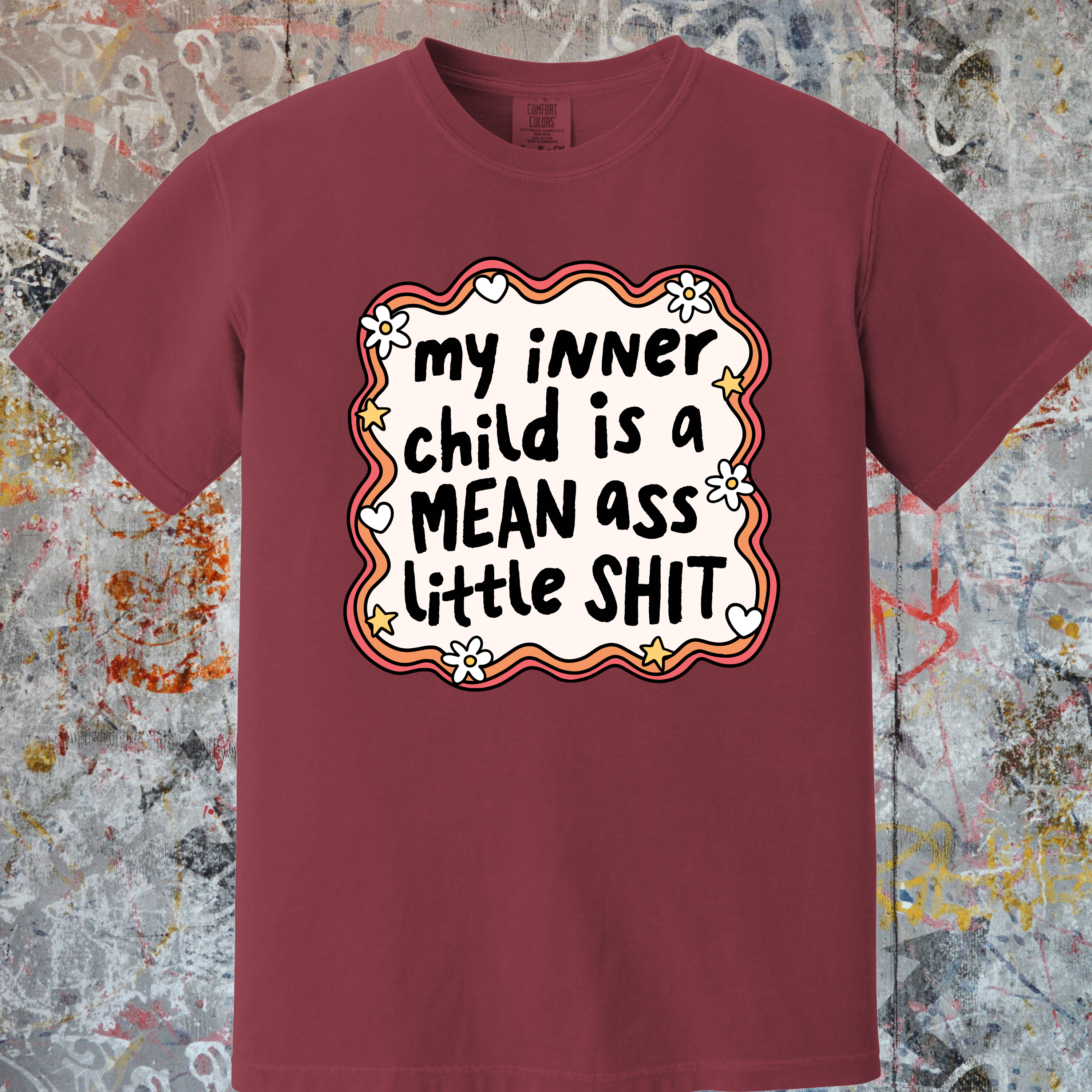 'MY INNER CHILD IS A MEAN ASS LITTLE SHIT' - Unisex T-Shirt