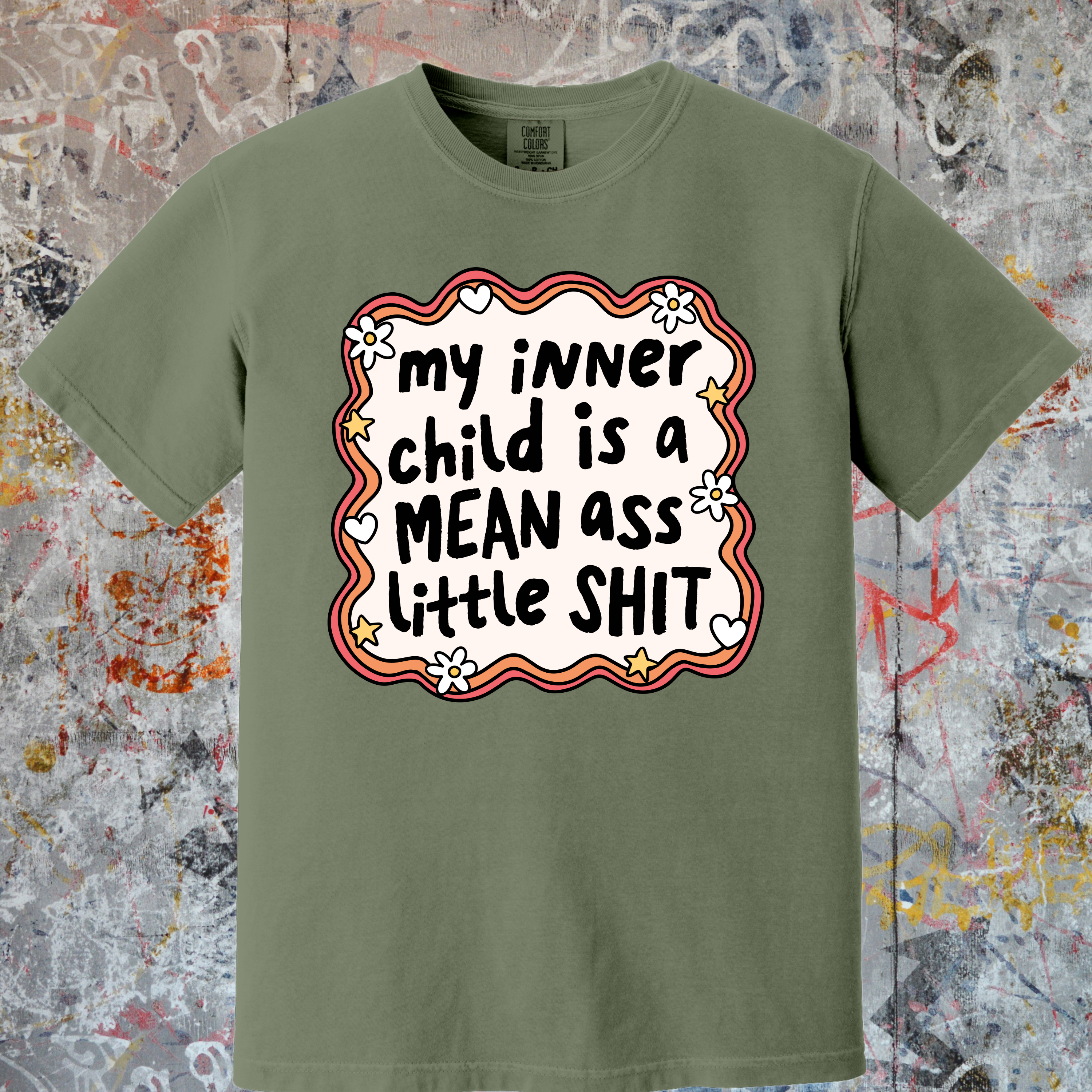 'MY INNER CHILD IS A MEAN ASS LITTLE SHIT' - Unisex T-Shirt