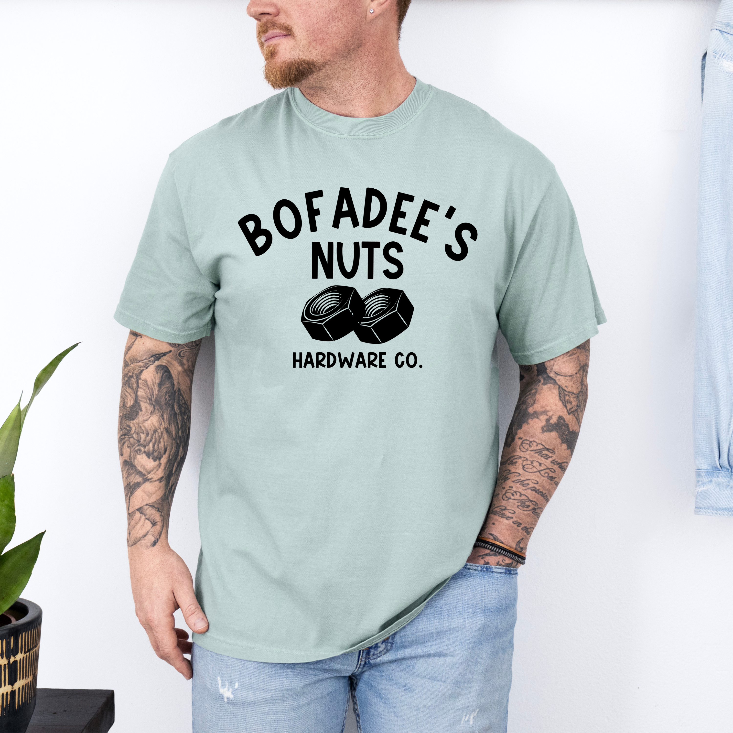 'BOFADEE'S NUTS HARDWARE CO.' - Unisex T-Shirt