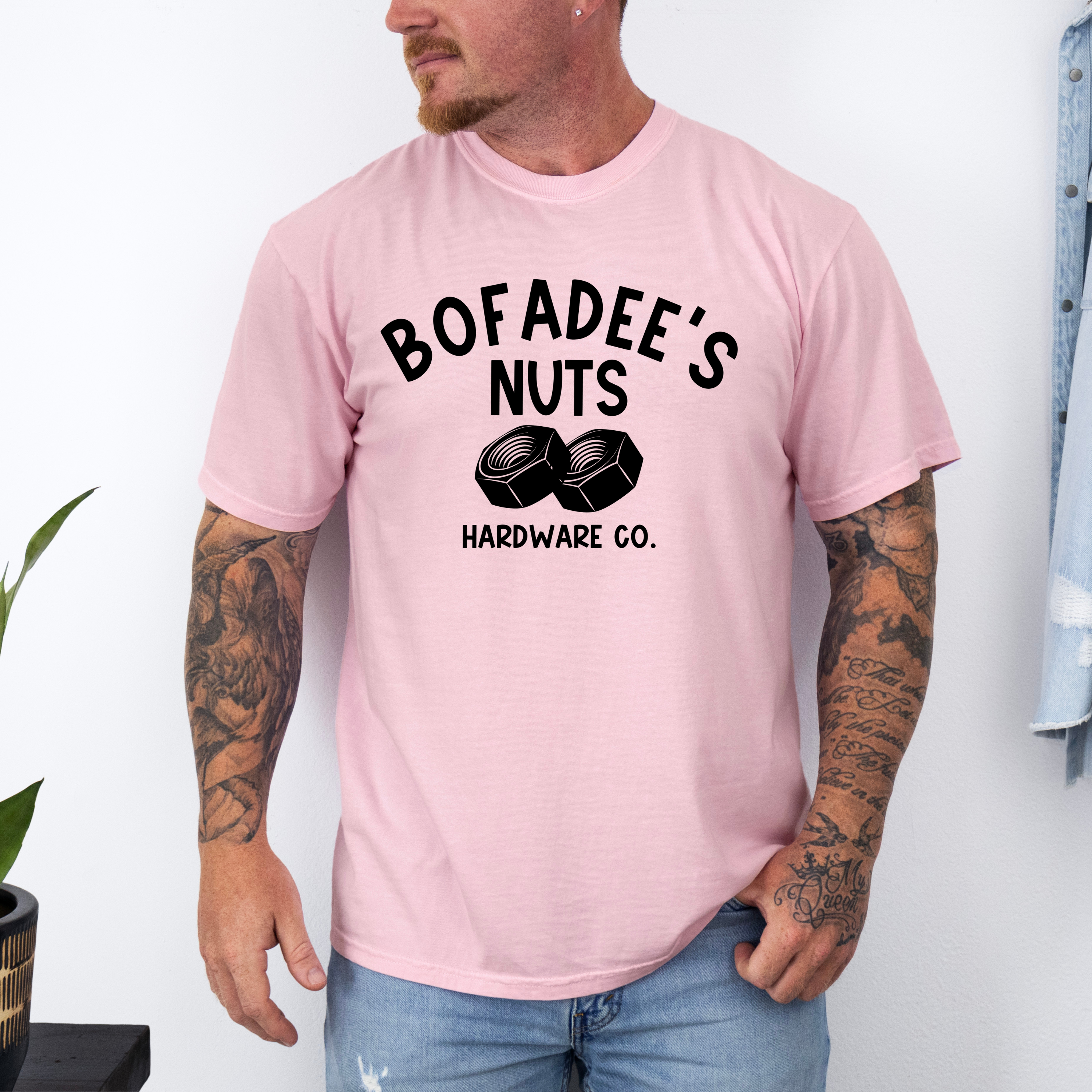 'BOFADEE'S NUTS HARDWARE CO.' - Unisex T-Shirt