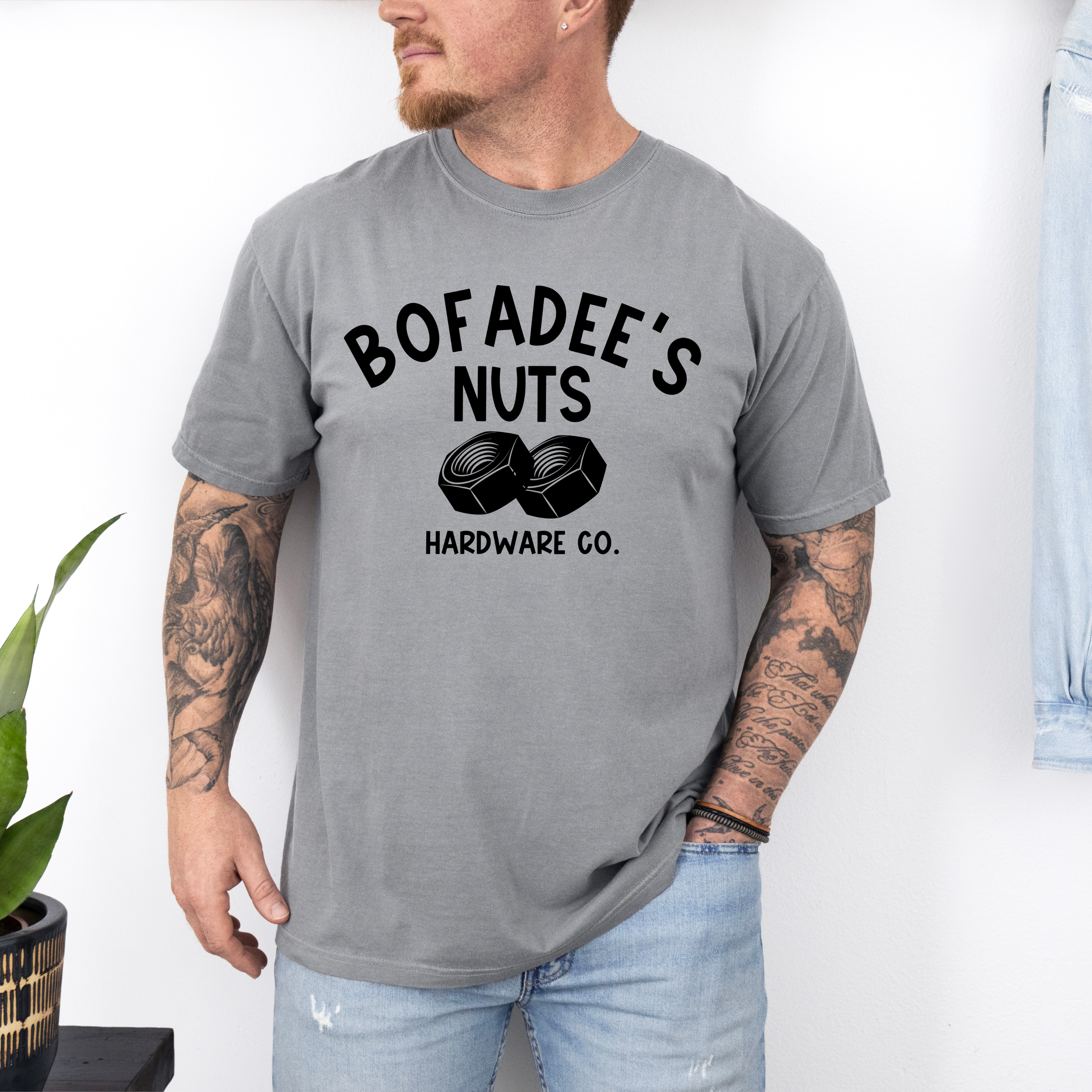 'BOFADEE'S NUTS HARDWARE CO.' - Unisex T-Shirt