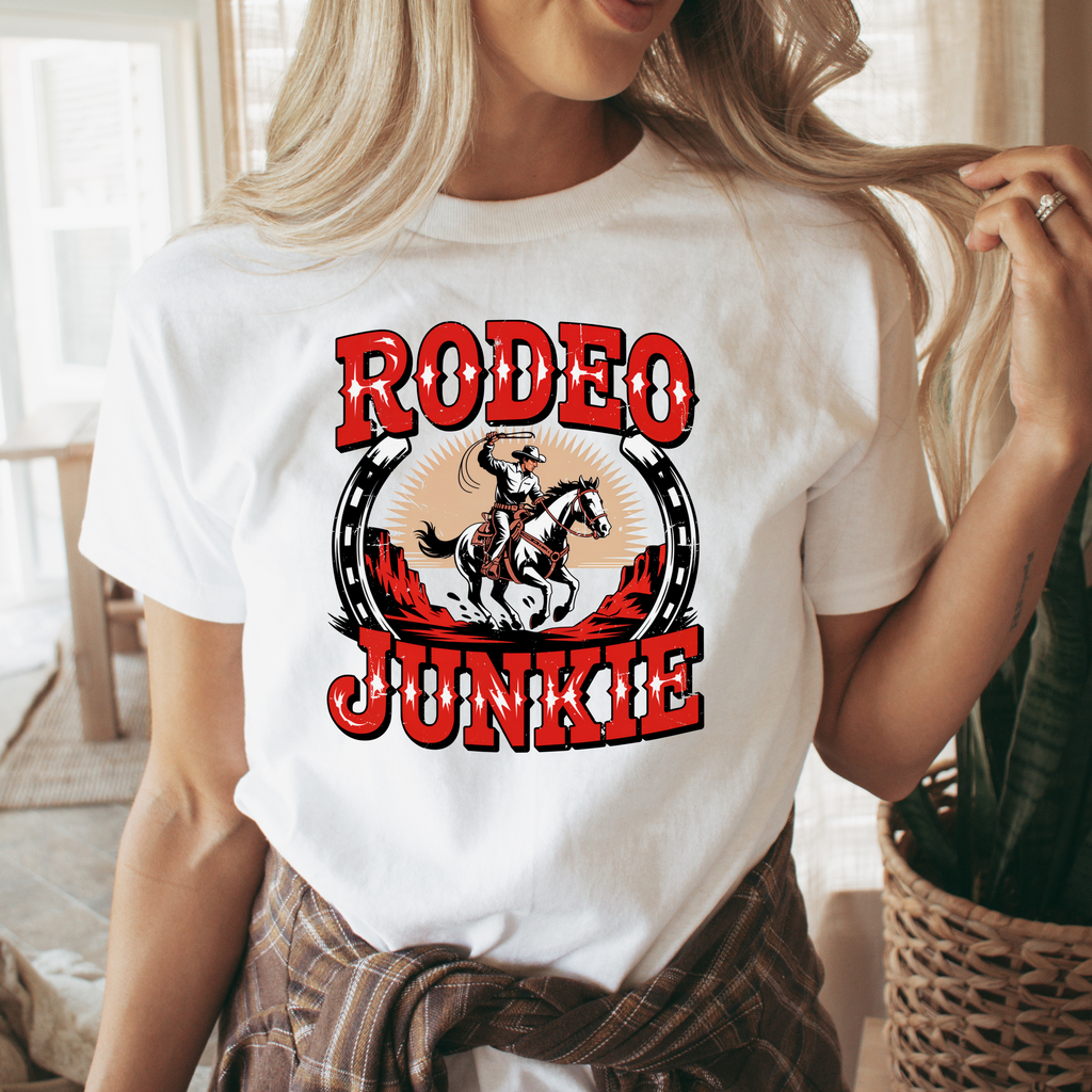 'RODEO JUNKIE' - Unisex T-Shirt For Rodeo Junkies Only