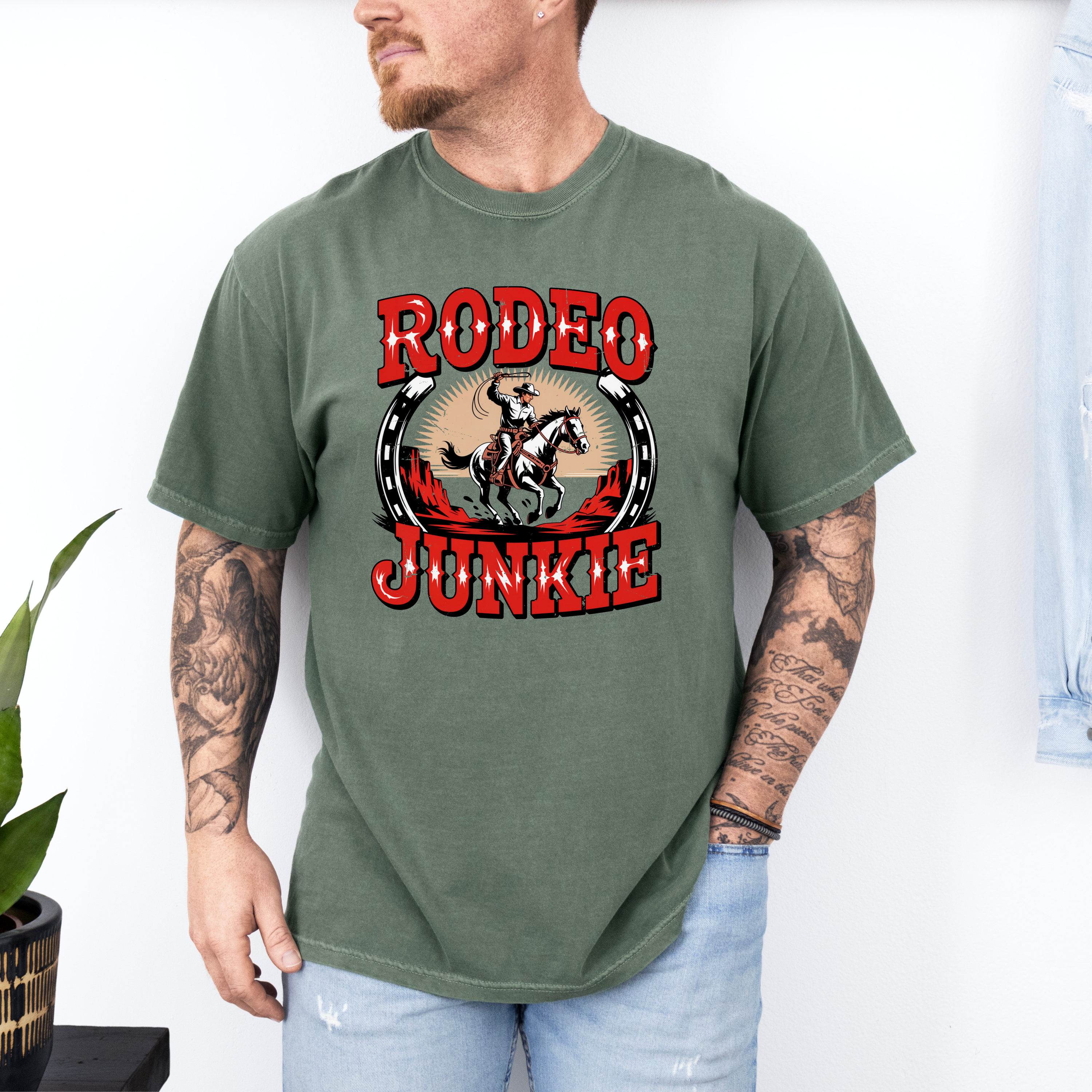 'RODEO JUNKIE' - Unisex T-Shirt For Rodeo Junkies Only