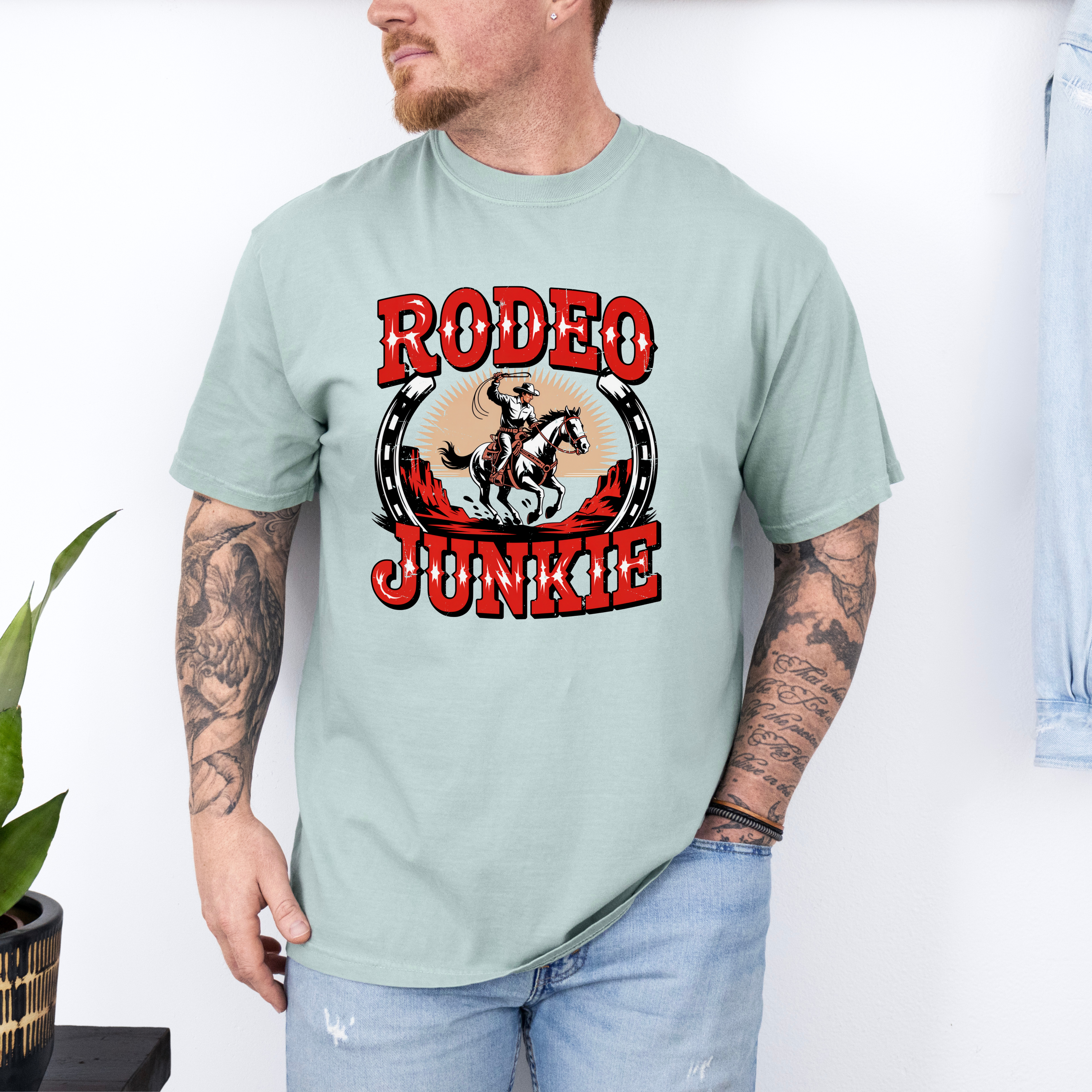 'RODEO JUNKIE' - Unisex T-Shirt For Rodeo Junkies Only