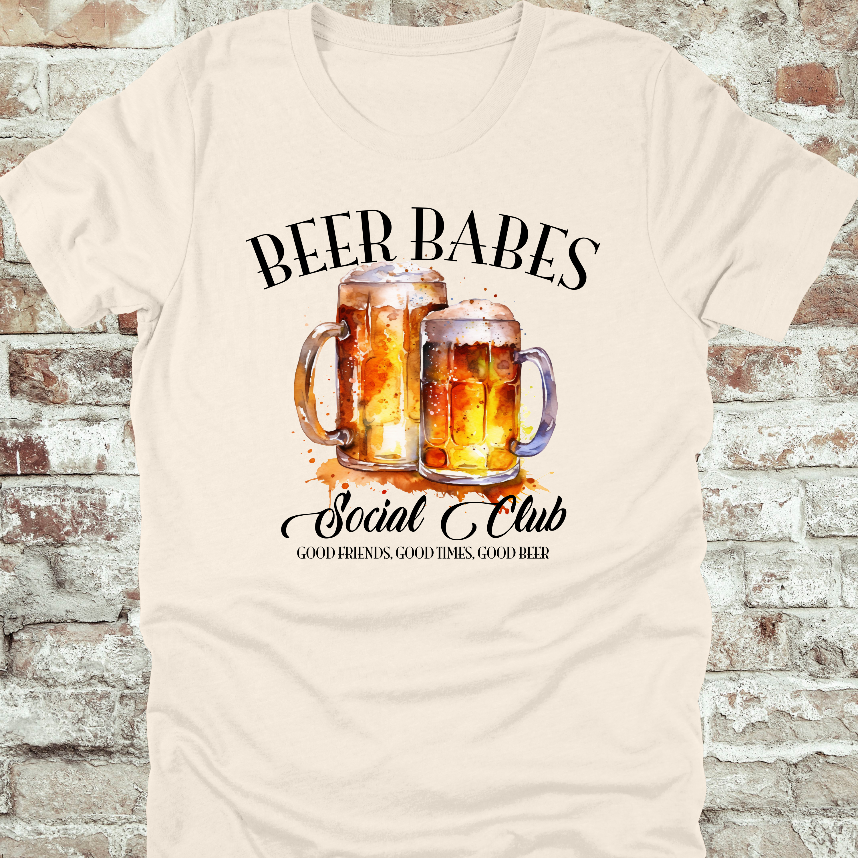 'BEER BABES SOCIAL CLUB' - Unisex T-Shirt