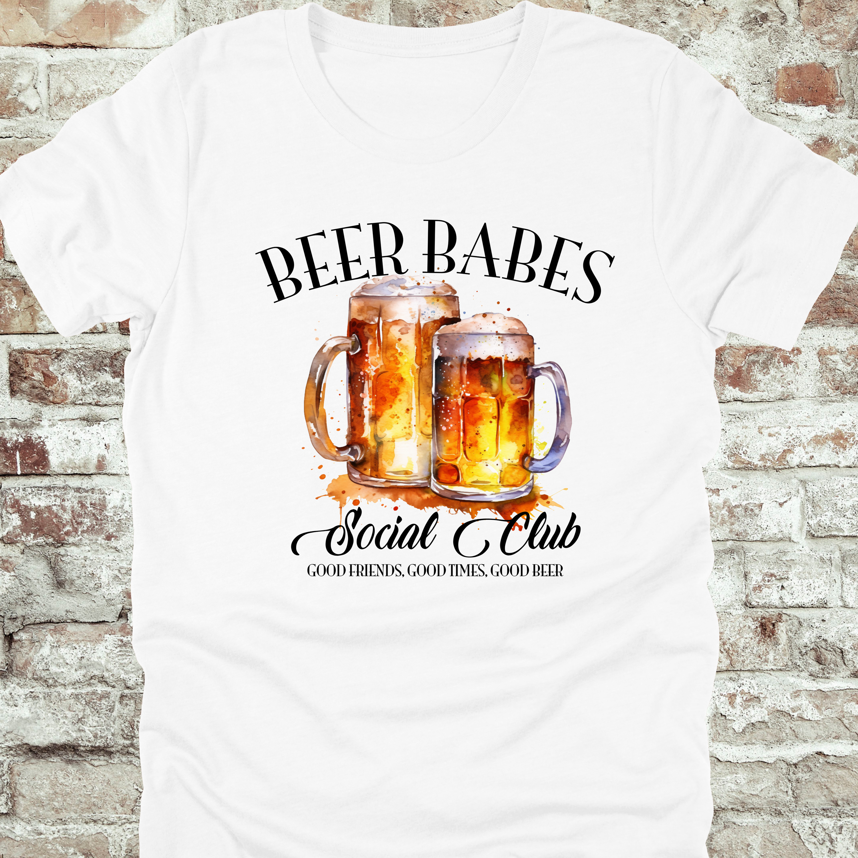 'BEER BABES SOCIAL CLUB' - Unisex T-Shirt