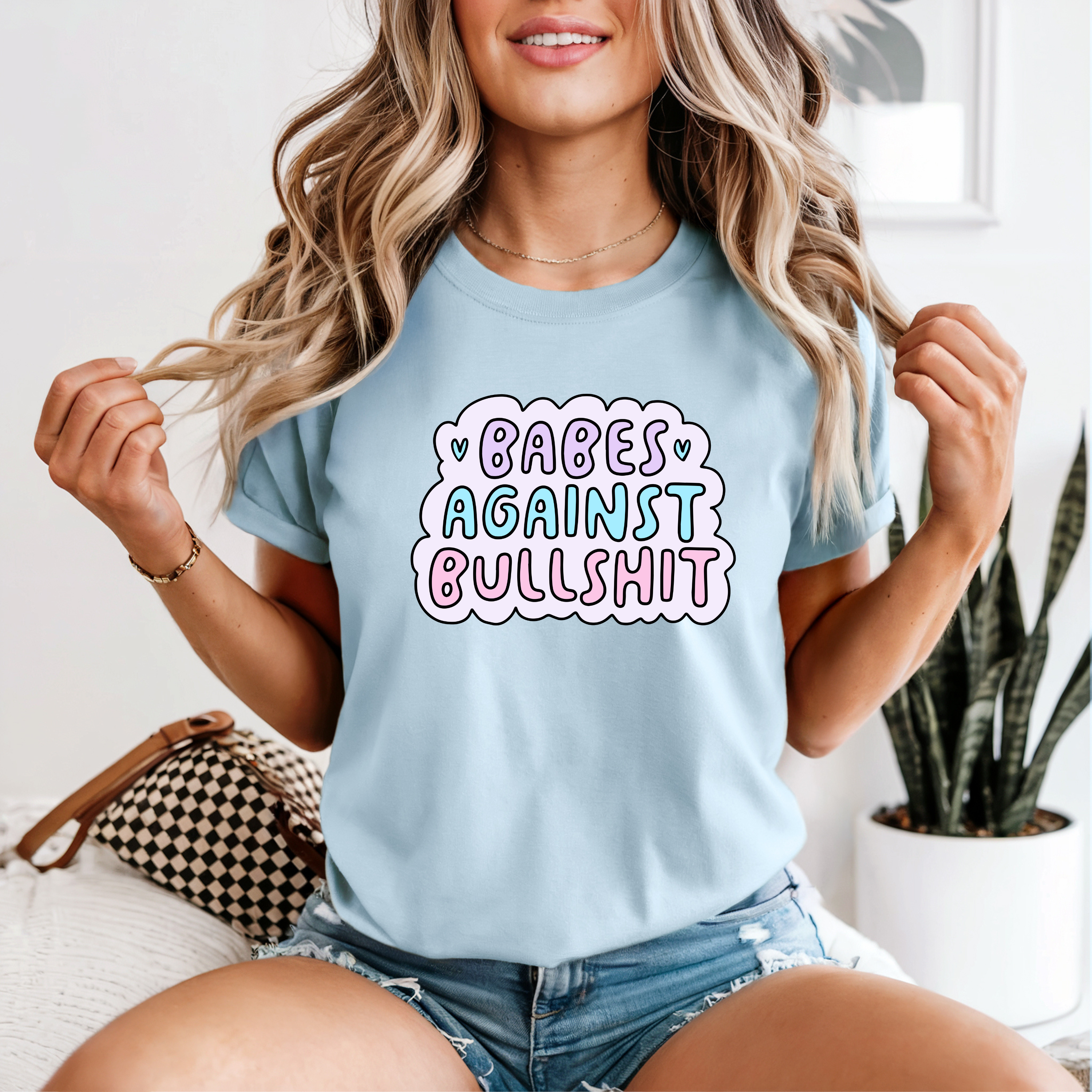 'BABES AGAINST BULLSHIT' - Unisex T-Shirt