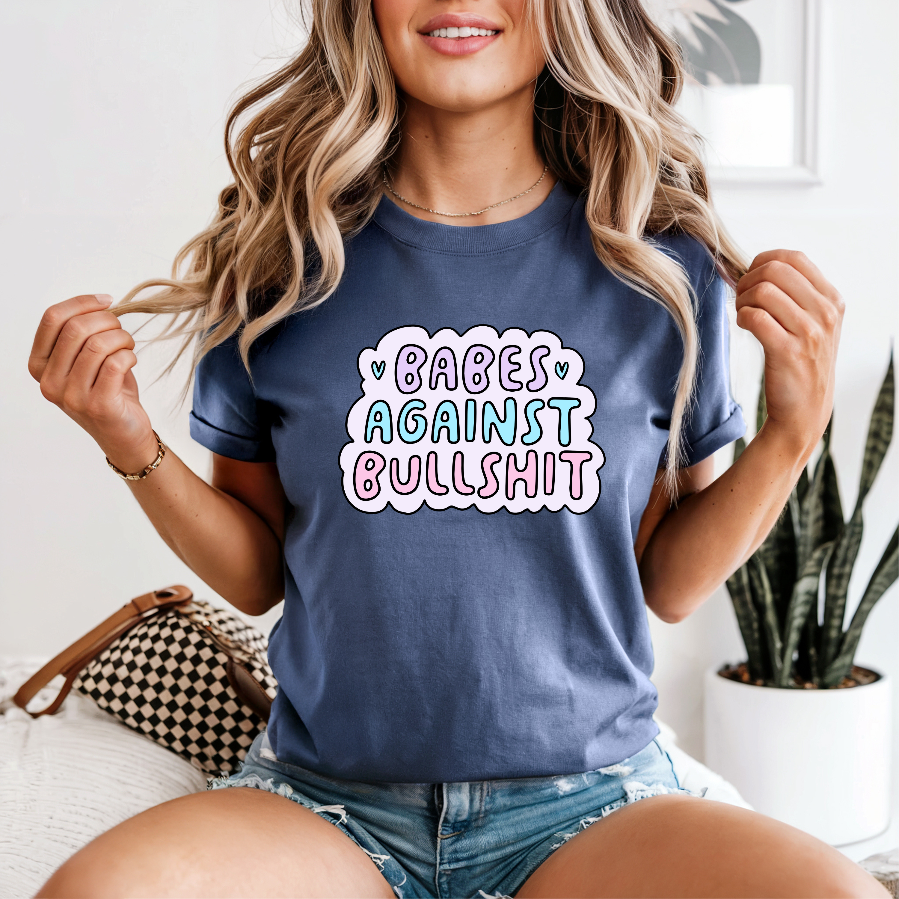 'BABES AGAINST BULLSHIT' - Unisex T-Shirt