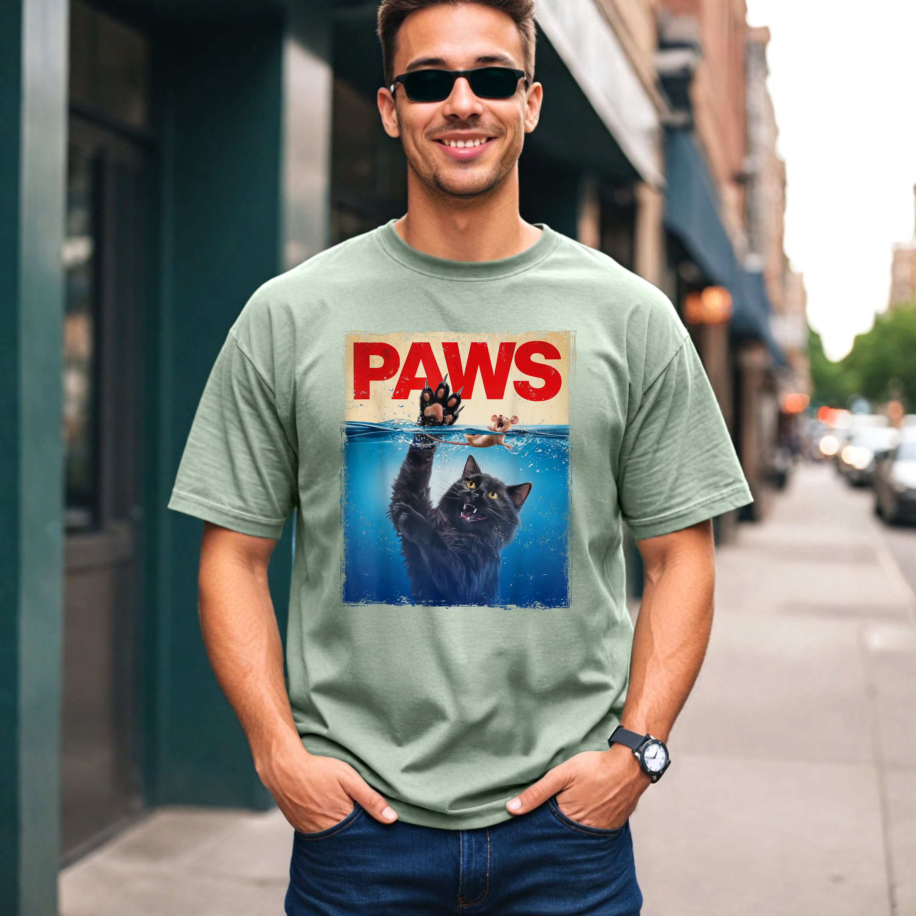 'PAWS' - Unisex T-Shirt