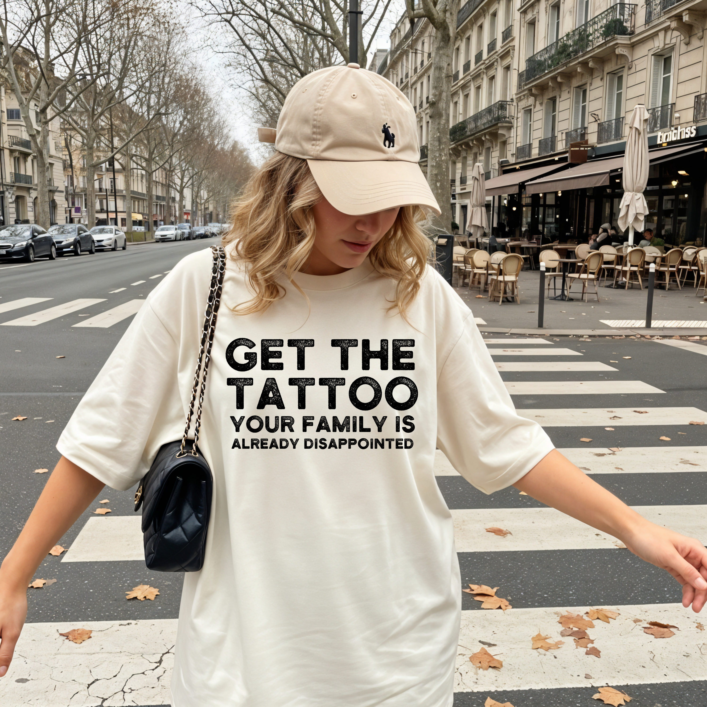 'GET THE TATTOO-YOUR FAMILY IS ALREADY DISAPPOINTED' - Unisex Tshirt