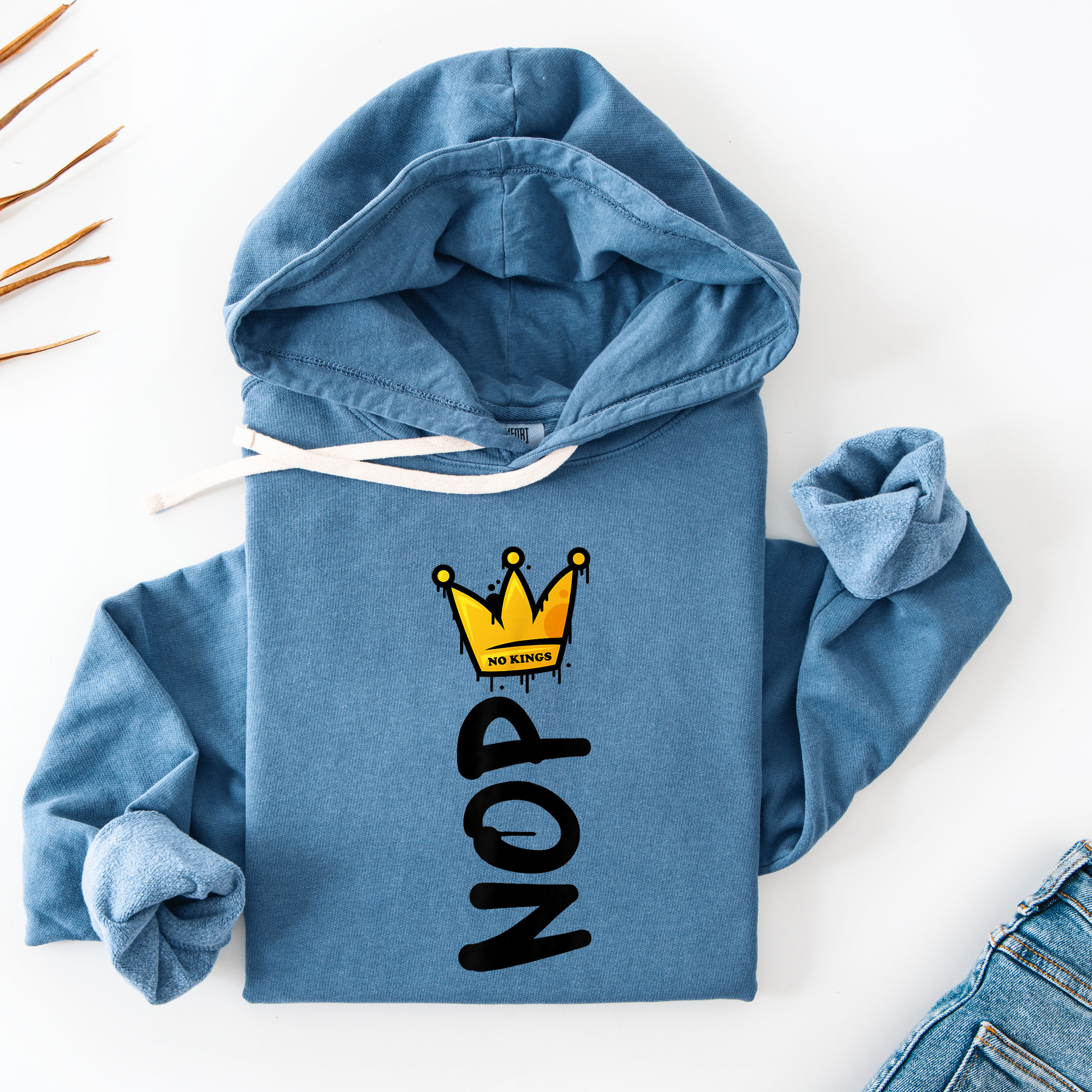 'NOPE-NO KINGS' - Unisex Hoodie