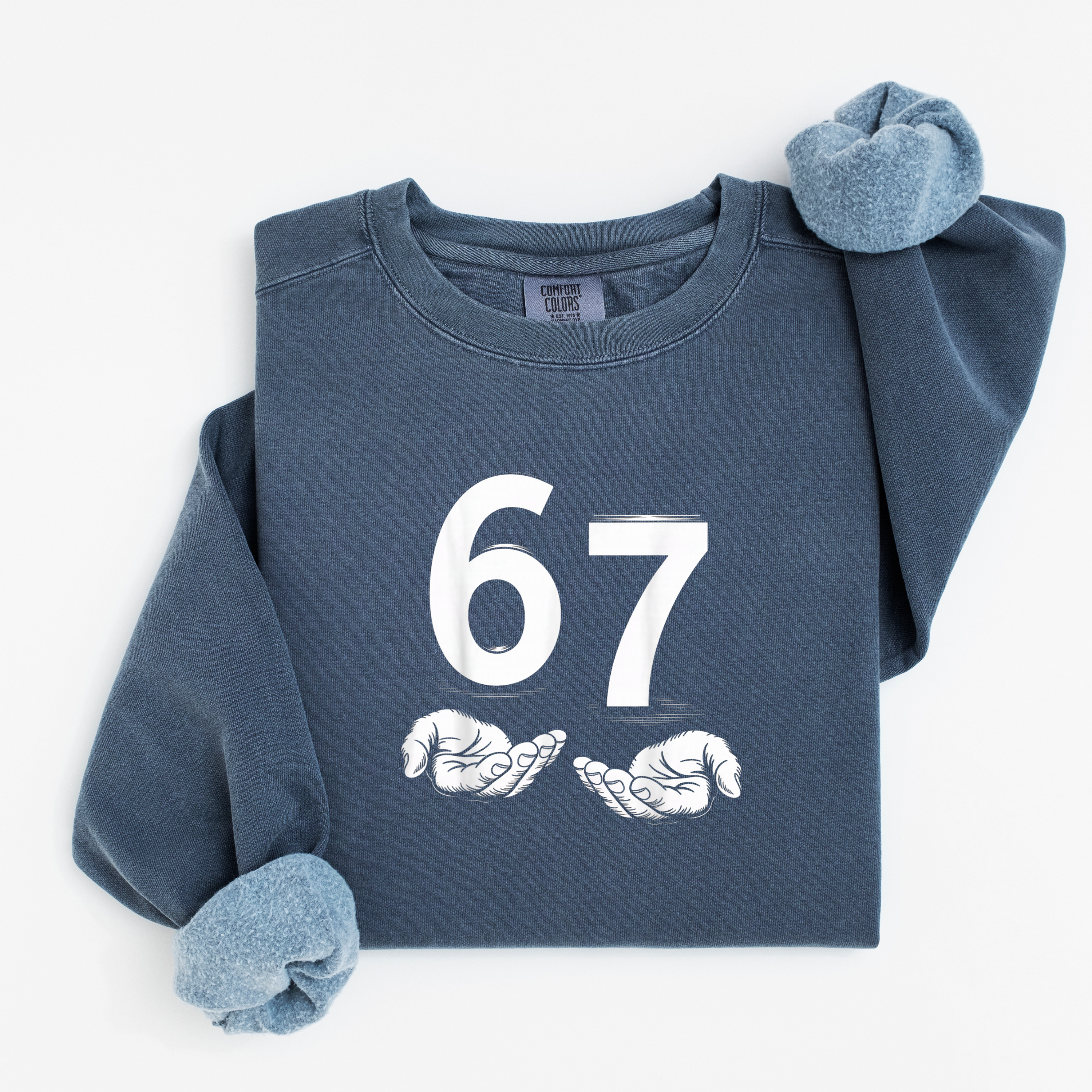 '67' - Unisex Comfort Colors Sweatshirt
