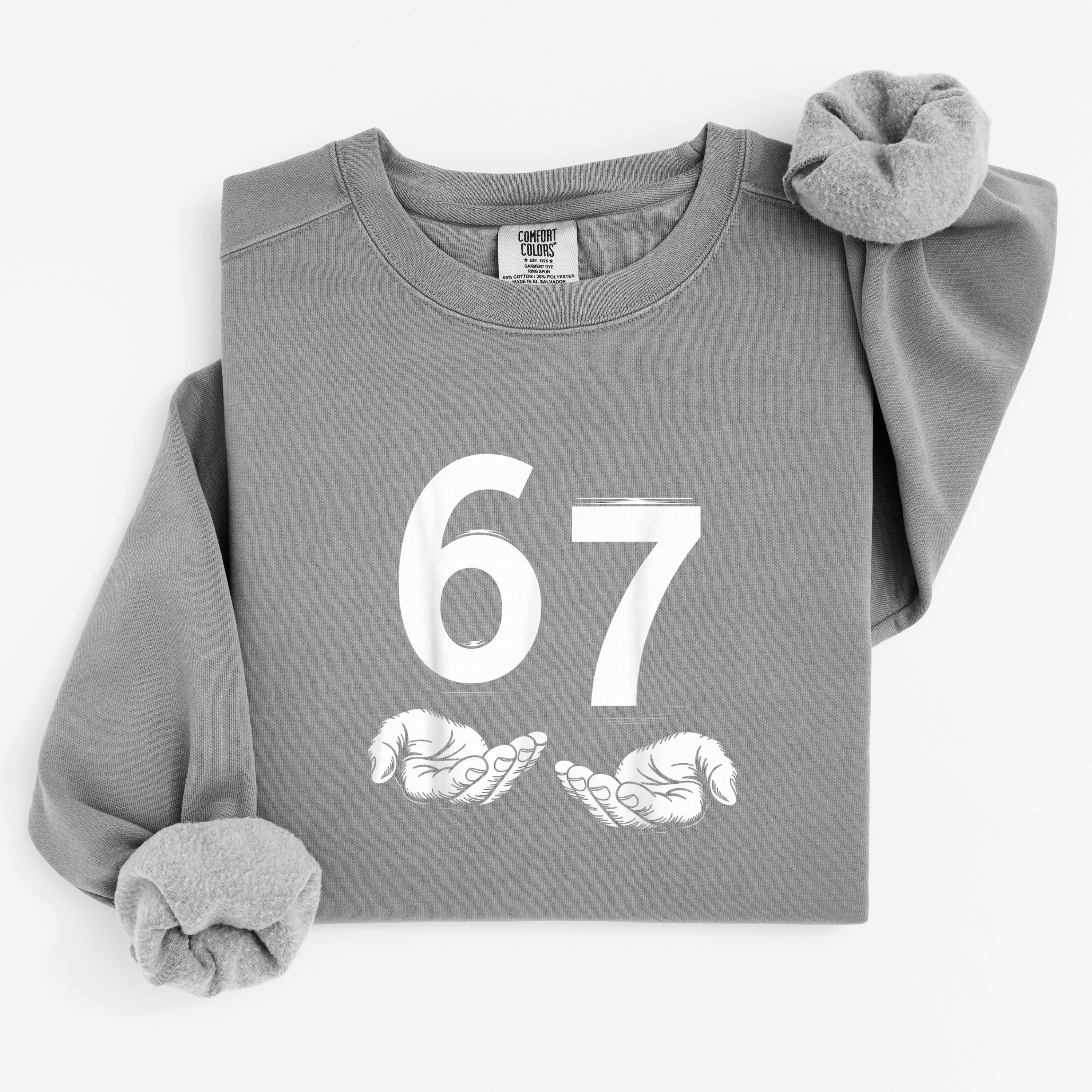 '67' - Unisex Comfort Colors Sweatshirt