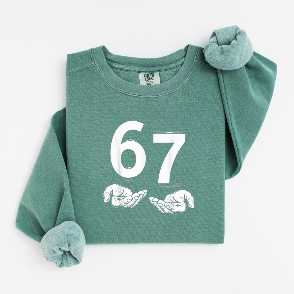'67' - Unisex Comfort Colors Sweatshirt