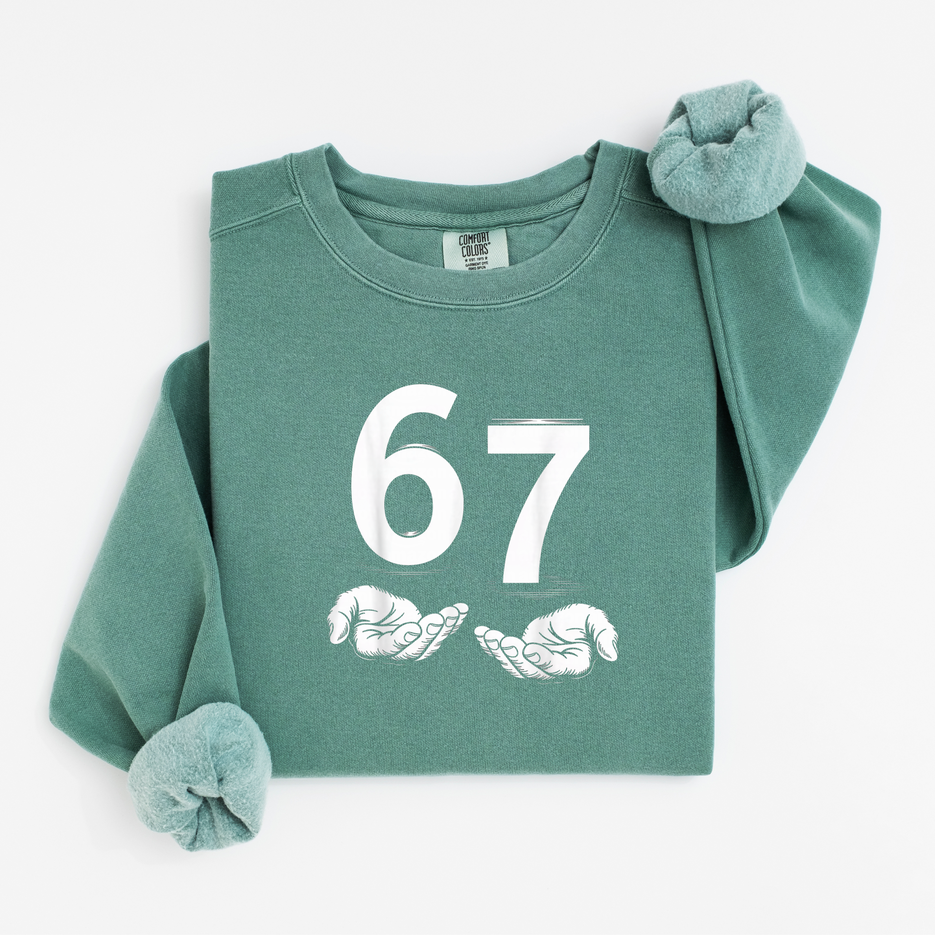 '67' - Unisex Comfort Colors Sweatshirt