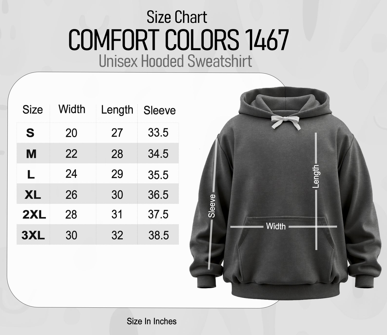 'NOT FRIENDLY' - Lightweight Unisex Comfort Colors Hoodie
