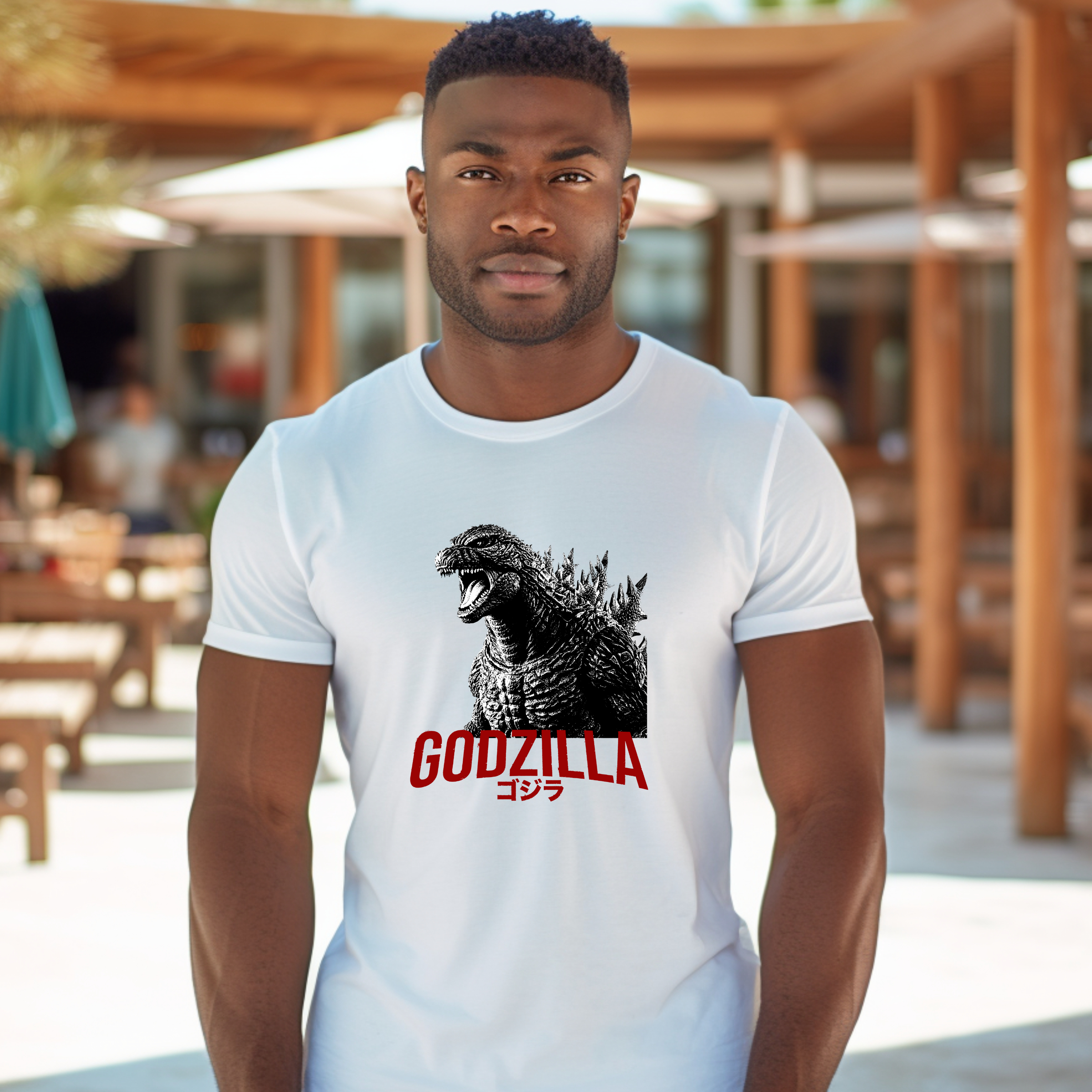 Godzilla Retro Monster T-Shirt — Unisex Vintage Japanese Kaiju Tee