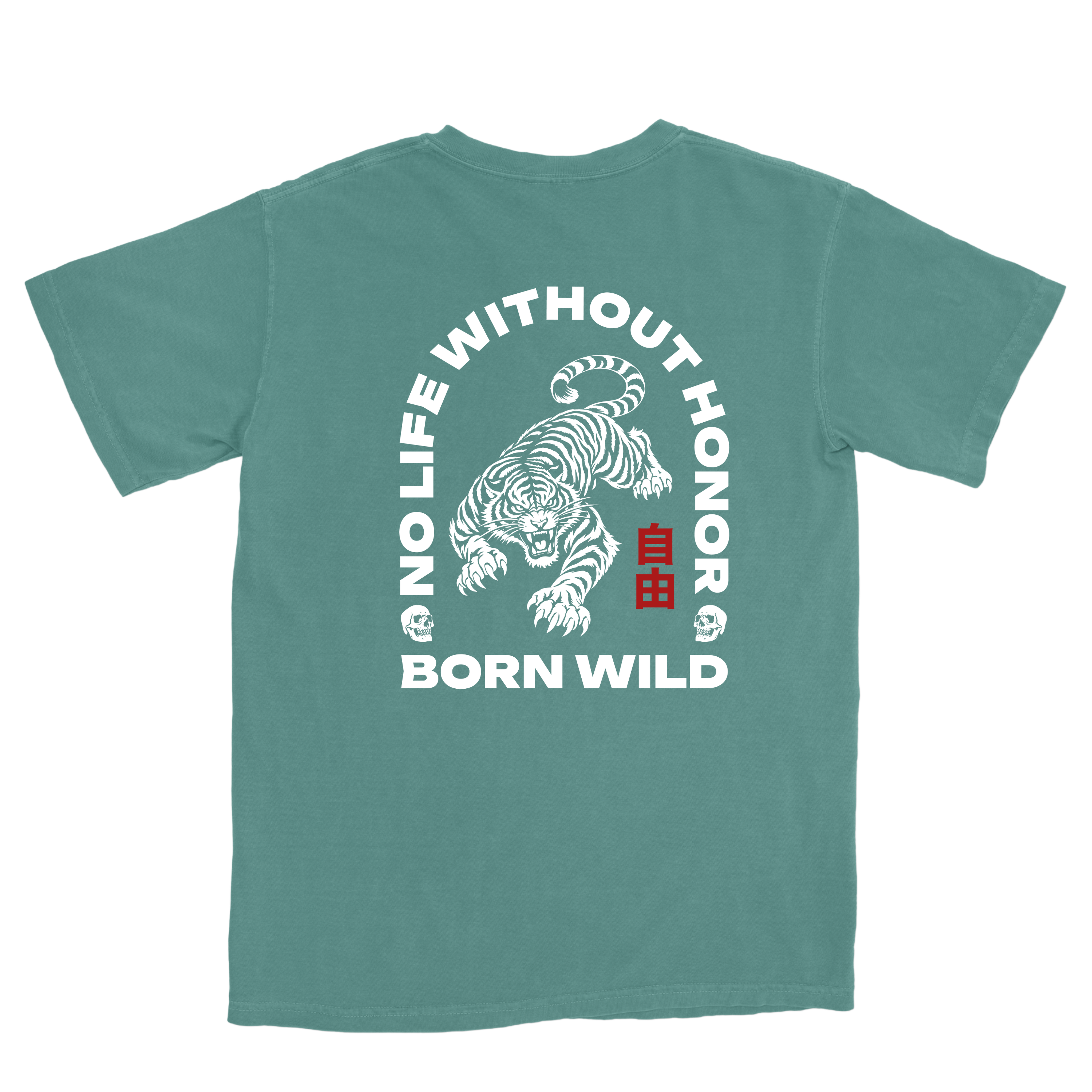 'NO LIFE WITHOUT HONOR-BORN WILD' - Unisex T-Shirt by Comfort Colors